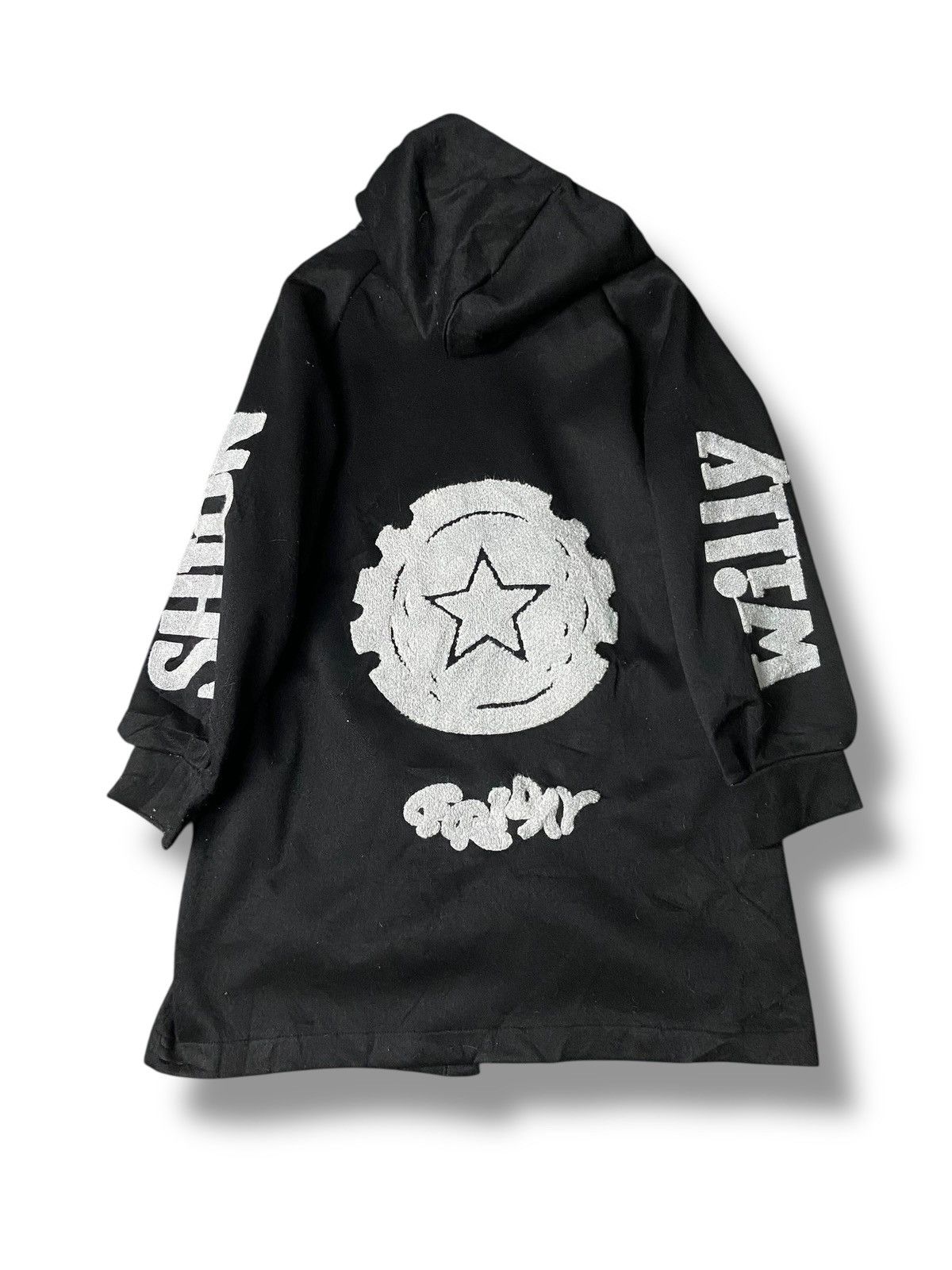 Japanese Brand YMK Style Fashion Long Hooded Coat (152) Size US XXL / EU 58 / 5 - 2 Thumbnail