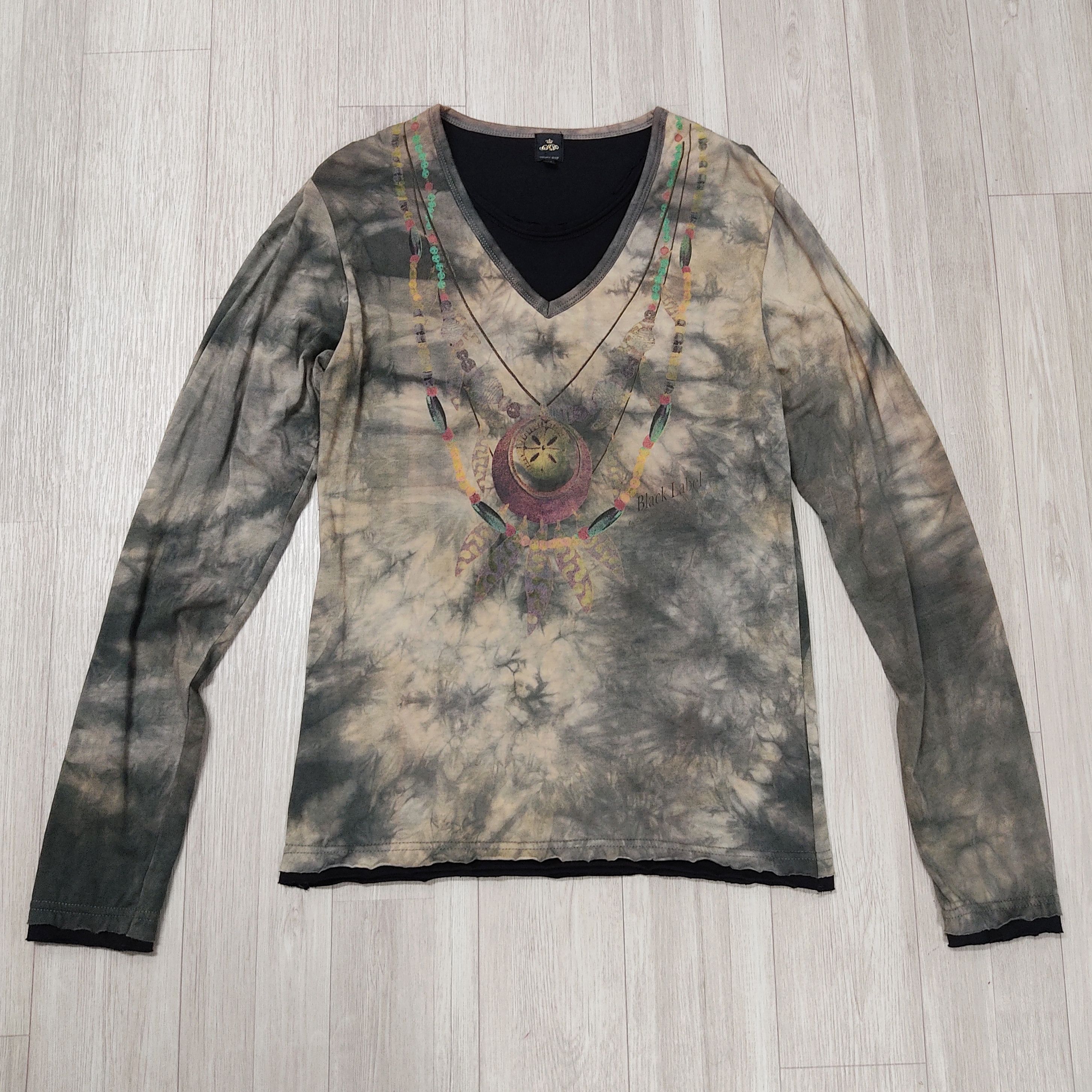 Beauty Beast SEMANTIC DESIGN Black Label Tribal Cotton Rayon T-shirt Size US M / EU 48-50 / 2 - 3 Thumbnail