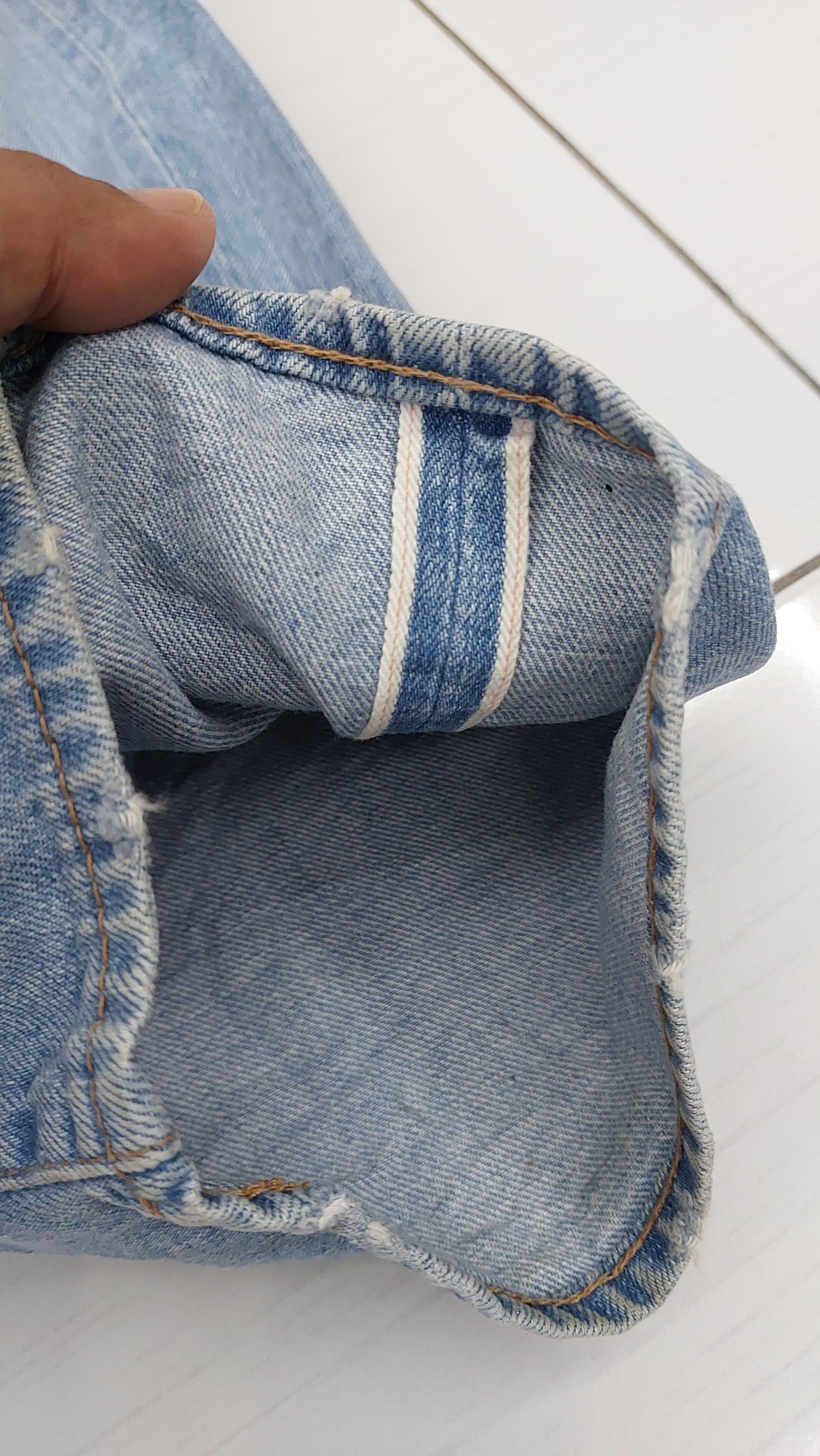 Bukht × Japanese Brand Bukht Trousers Salvage Distressed Jeans Pant Size US 34 / EU 50 - 11 Thumbnail