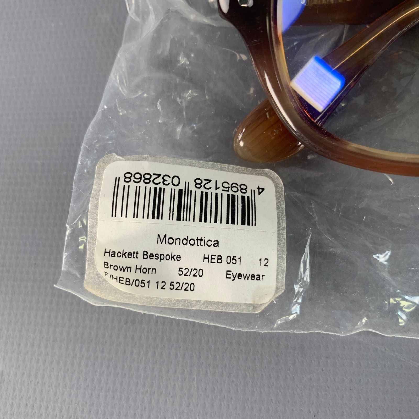 Hackett HACKETT LONDON Brown Tortoiseshell Acetate Eyewear Frames Size ONE SIZE - 8 Thumbnail