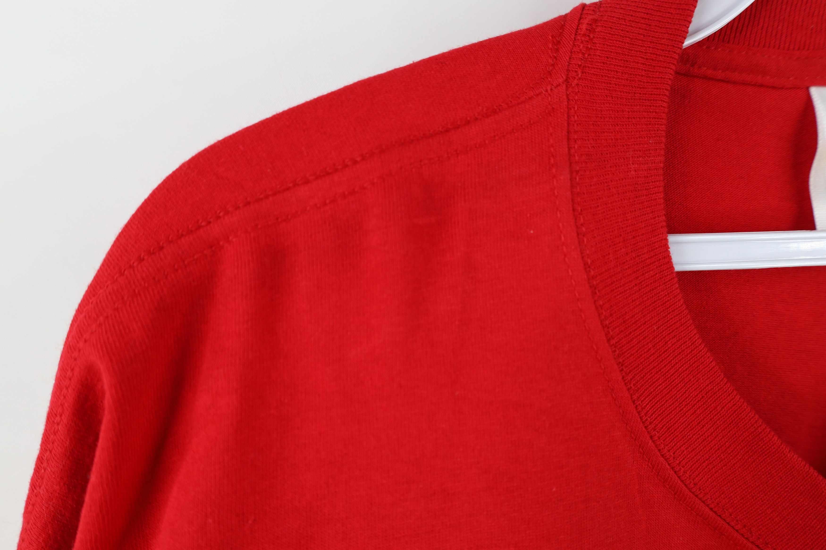 Vintage 90s Heads With A Ram Dodge Ram Racing T-Shirt Red