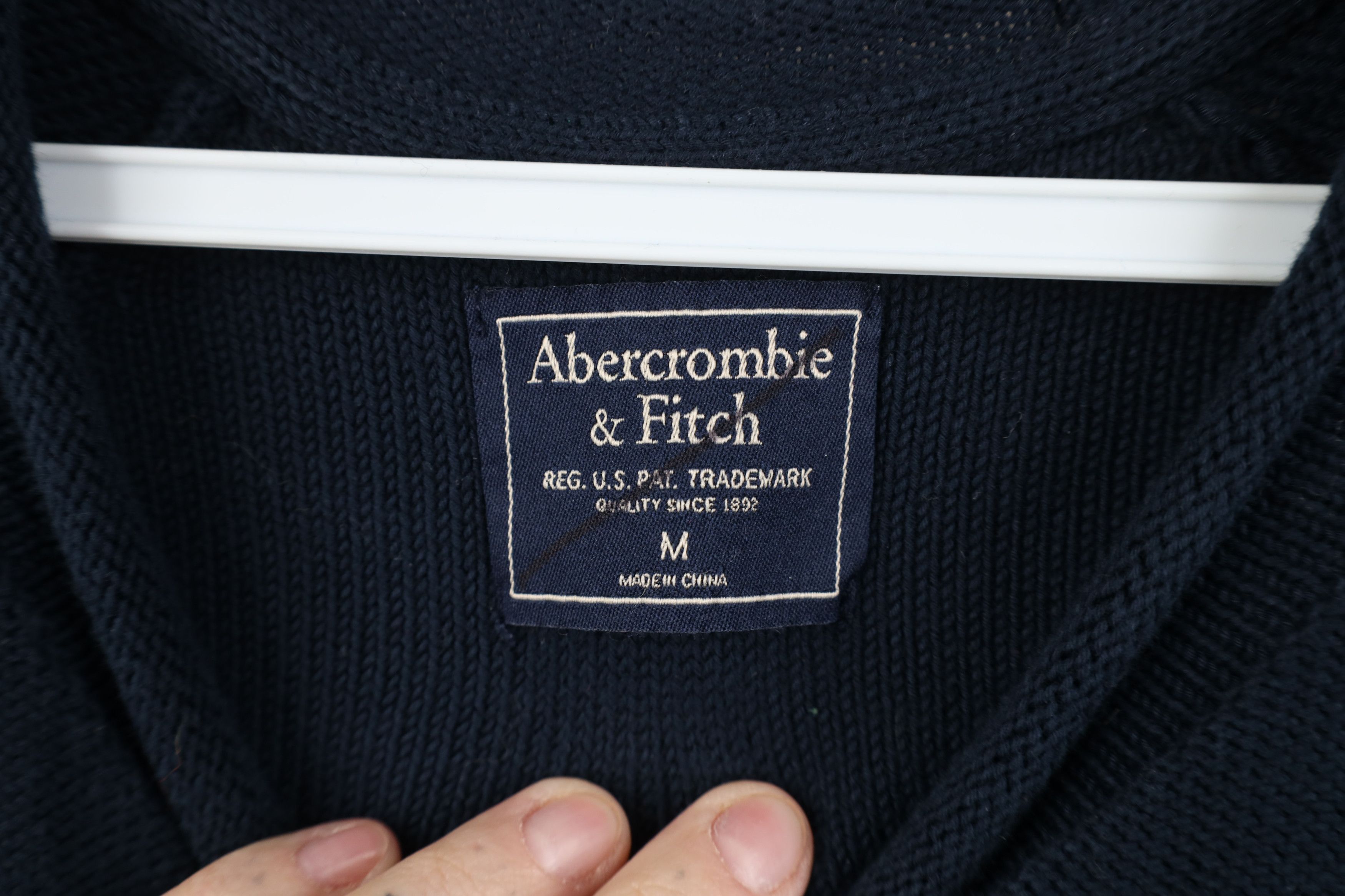 Abercrombie & Fitch Vintage Y2K Abercrombie & Fitch Marled Knit Sweater Blue Size US M / EU 48-50 / 2 - 5 Thumbnail