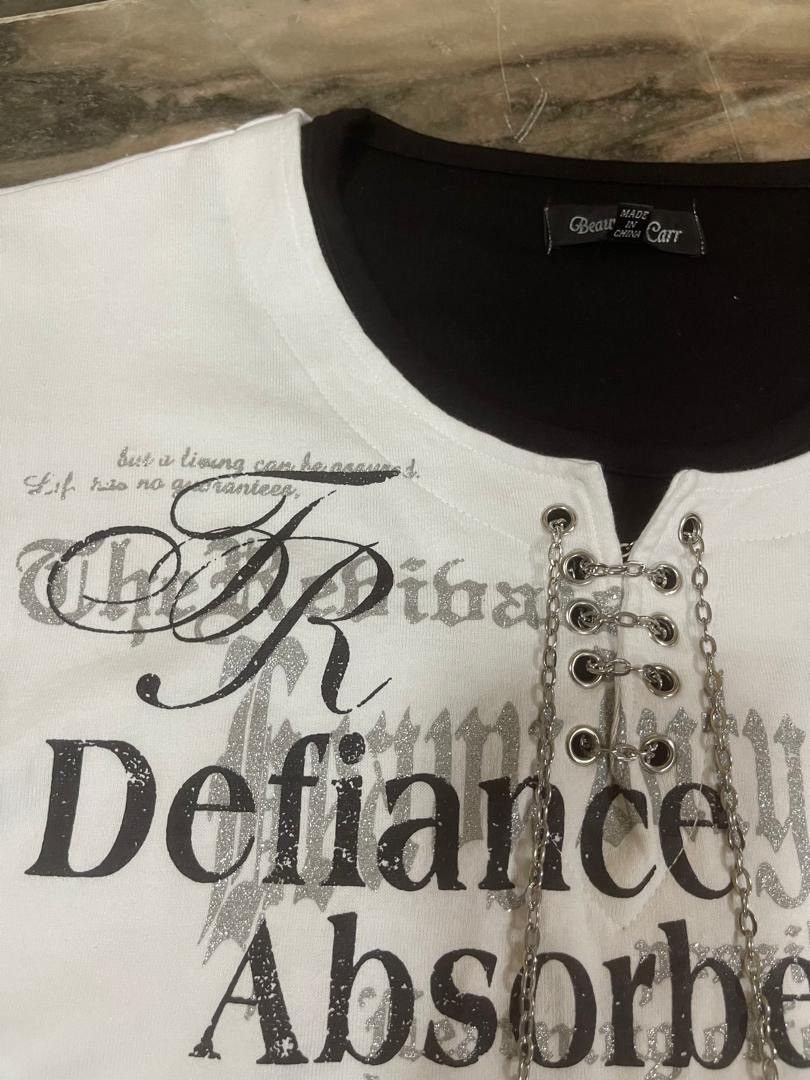 Hysteric Glamour Beaumont Carr Poem Gothic Trinal with Chain Size US L / EU 52-54 / 3 - 8 Thumbnail