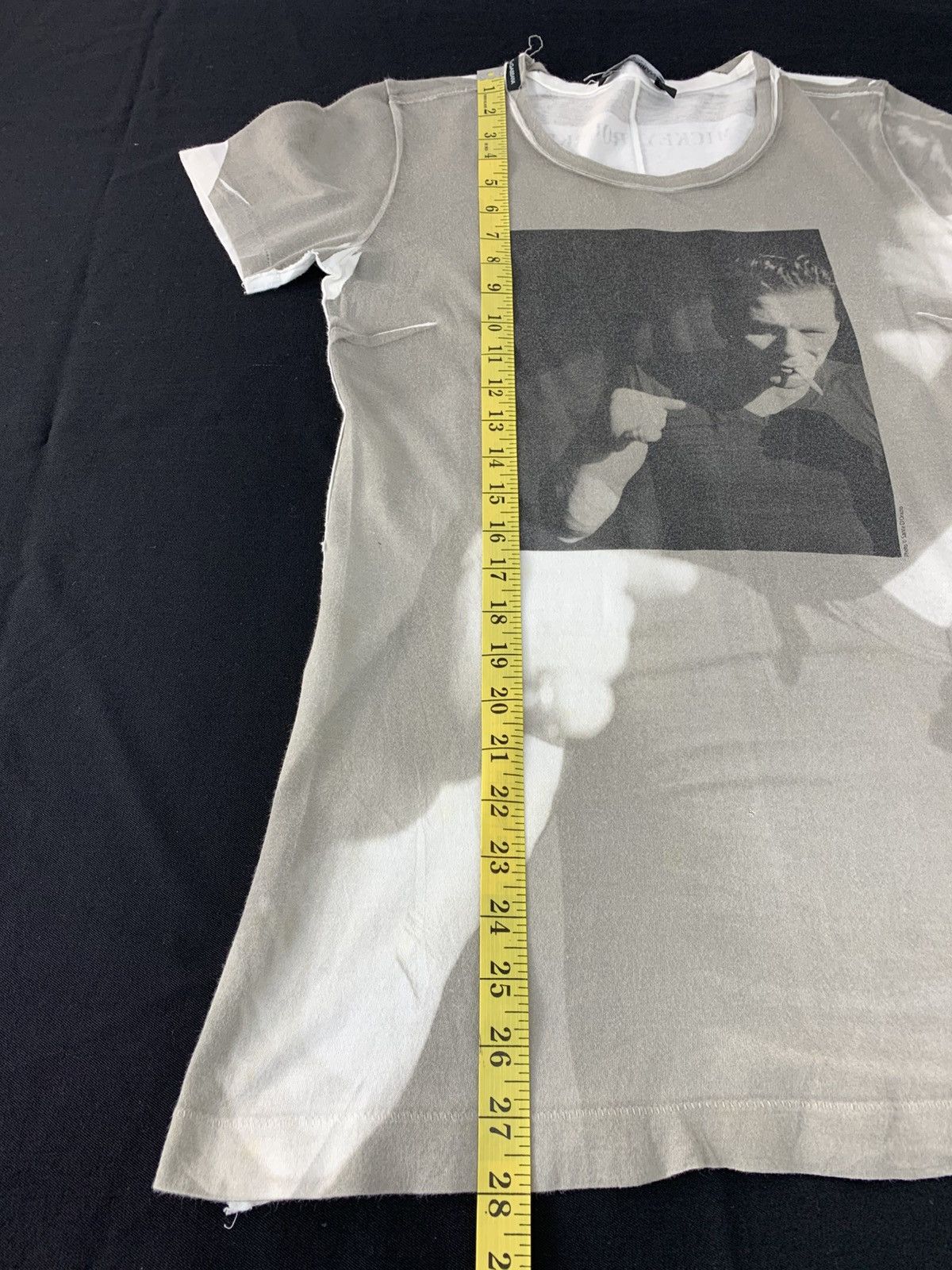 Dolce & Gabbana Dolce & Gabana Mickey Rourke Star Boxer Printed Tee Size S / US 4 / IT 40 - 12 Thumbnail
