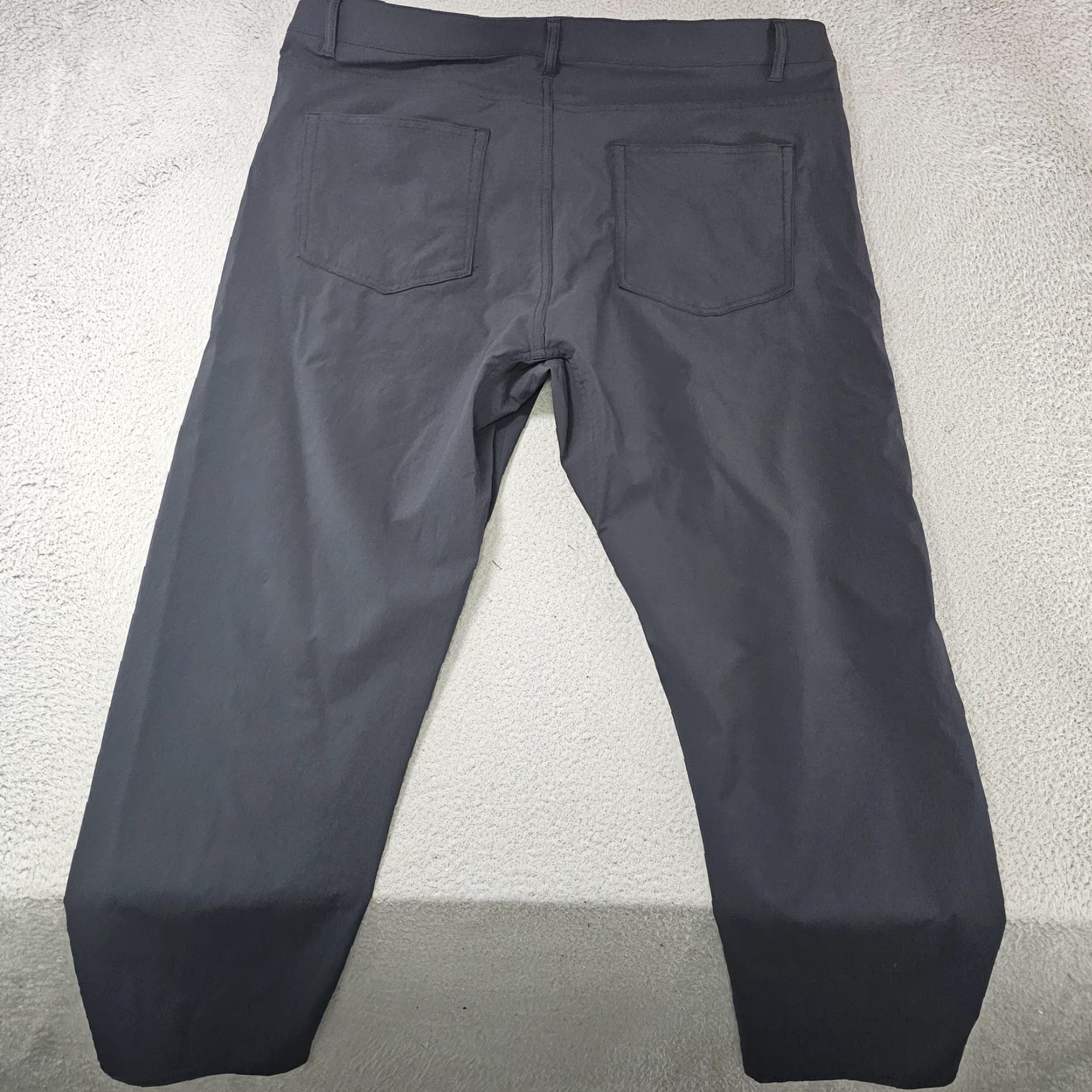 Vintage VINTAGE? (No) Western Rise Evolution Pant Mens 40x30 Black Travel Chino Stretch Nylon Casual Pant Size US 40 / EU 56 - 6 Thumbnail