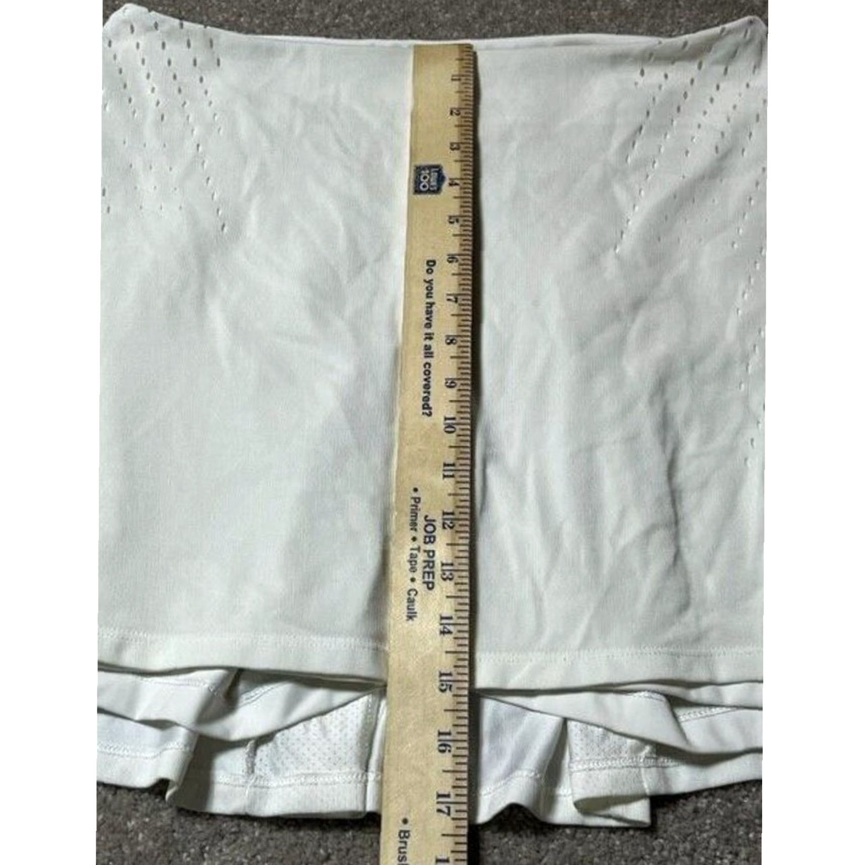 Nike Nike Skort L Dri-Fit Tennis Golf Skirt Athletic Pockets Short White Womens Sports Performance Size 24" / US 00 / IT 34 - 7 Thumbnail