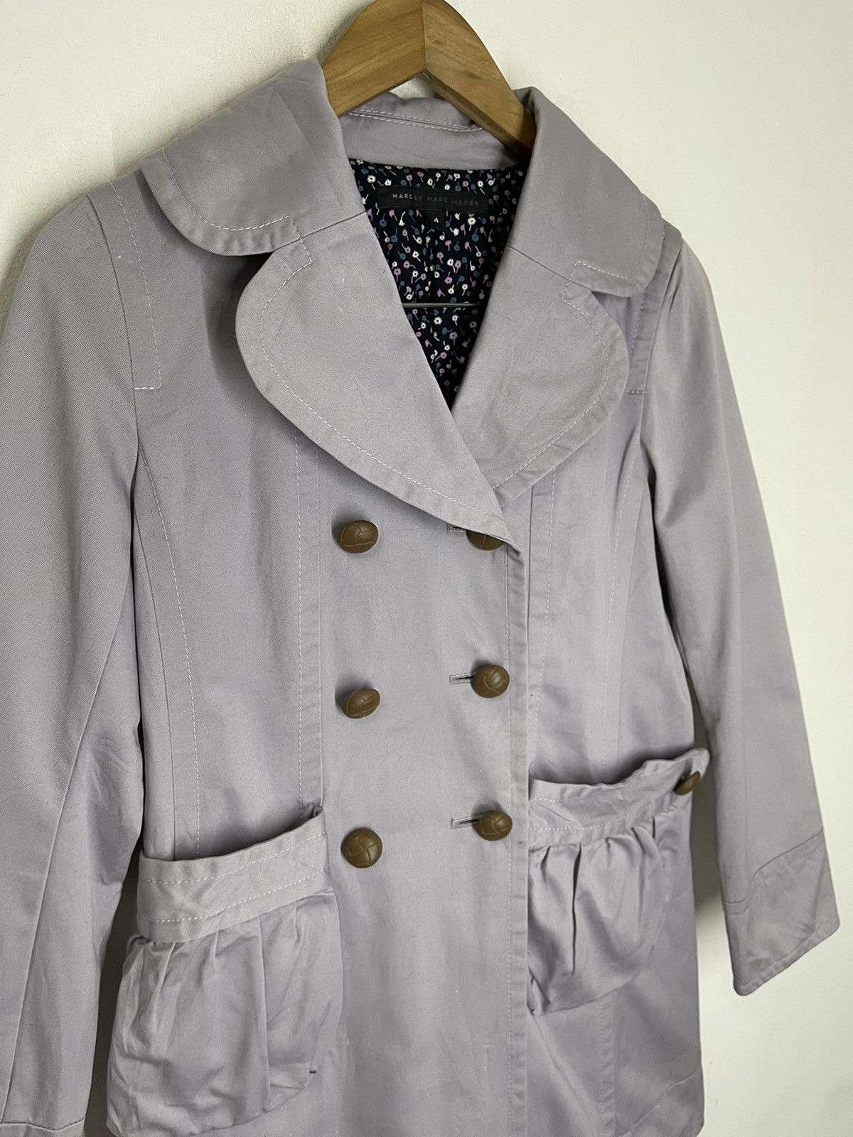 Marc Jacobs × Marc by Marc Jacobs DOUBLE BREAST MARC BY MARC JACOBS TRENCH COAT Size S / US 4 / IT 40 - 2 Thumbnail