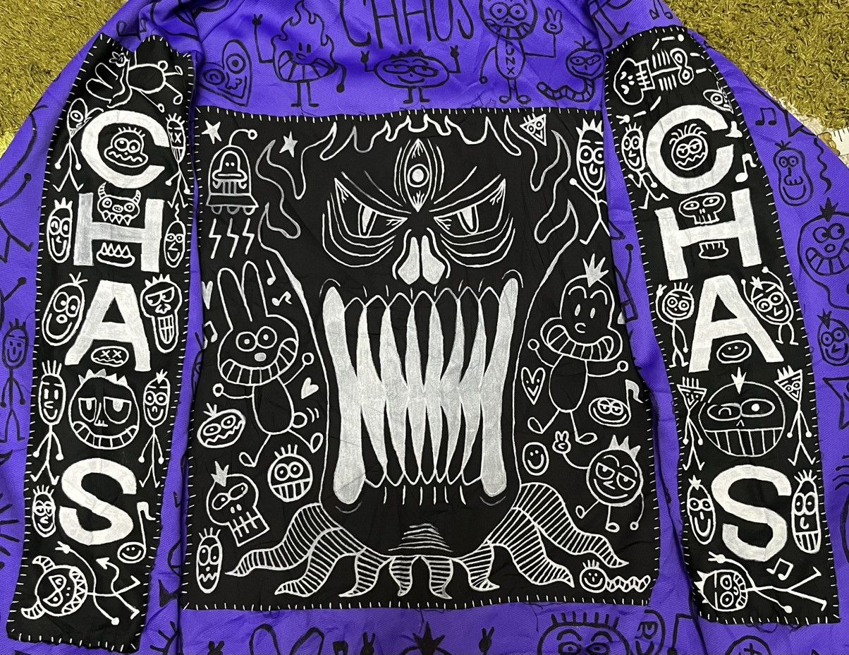 Seditionaries Punk doodle Design Bomber Jacket Size US M / EU 48-50 / 2 - 6 Thumbnail