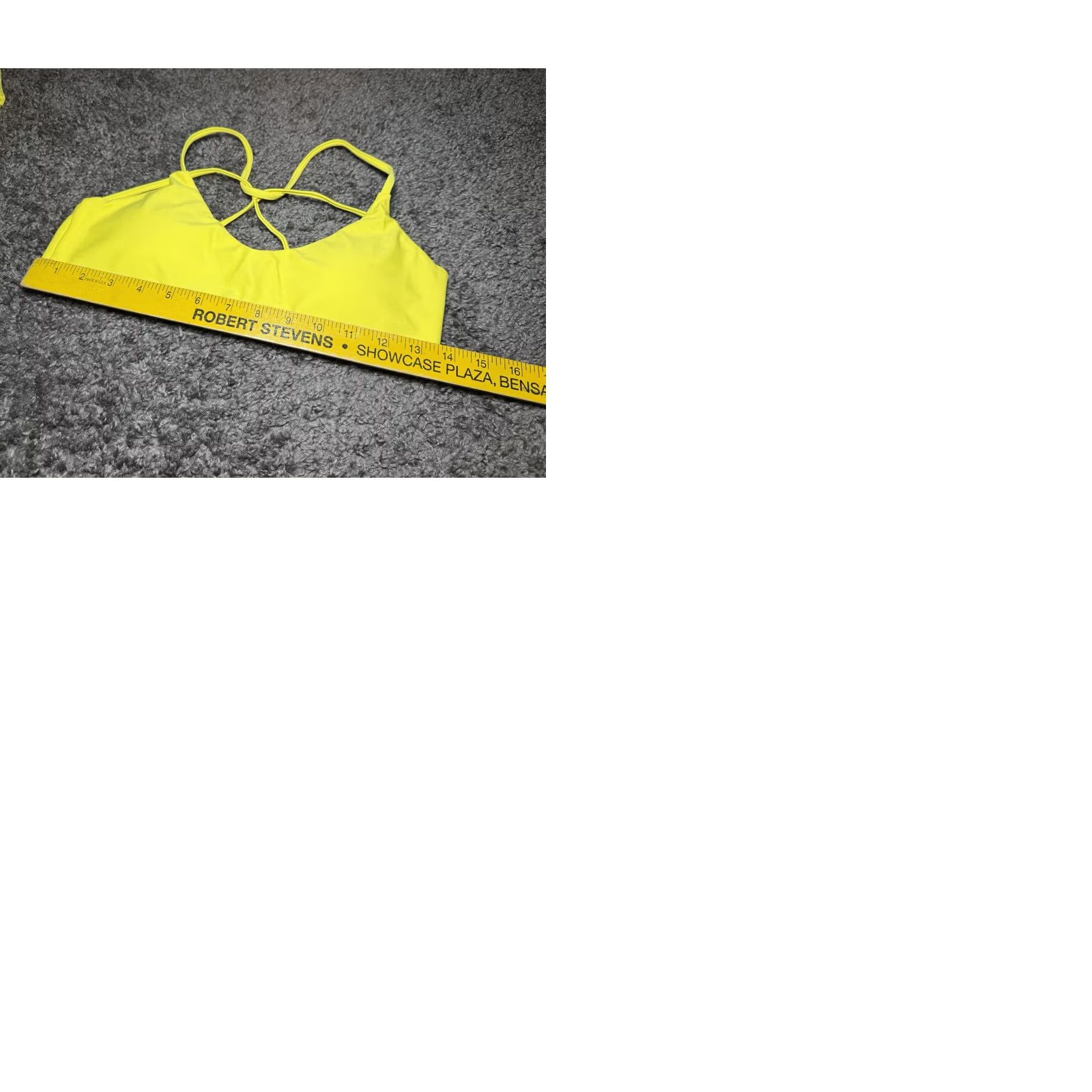 Vintage Fiire Bikini Woman’s Lemon Yellow High-Waisted Racerback Firelight Brand New M Yellow Womens Swim N/A Size ONE SIZE - 9 Thumbnail