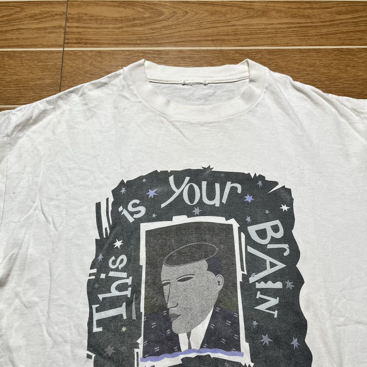 Vintage Vintage 90's IBM Multimedia Tech Art Tee Size US XL / EU 56 / 4 - 3 Thumbnail
