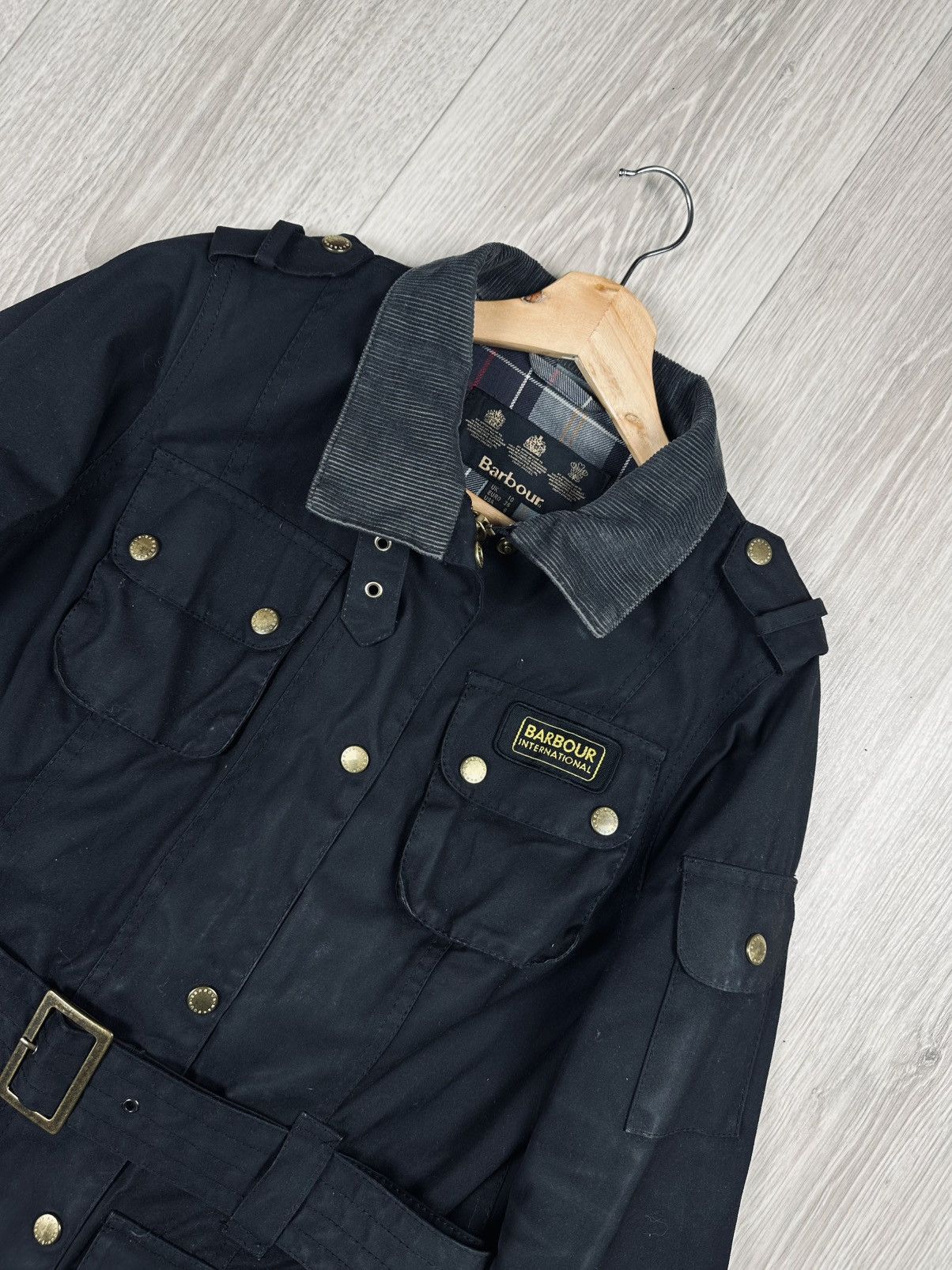 Barbour Vintage Barbour International Wax Jacket Size M / US 6-8 / IT 42-44 - 2 Thumbnail