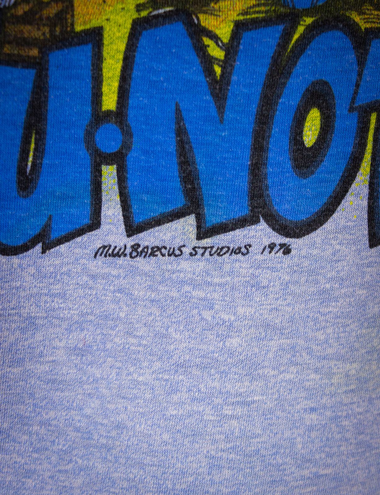 Vintage Vintage Country Nu Notes Graphic Ringer T Shirt 1976 Size US M / EU 48-50 / 2 - 6 Thumbnail