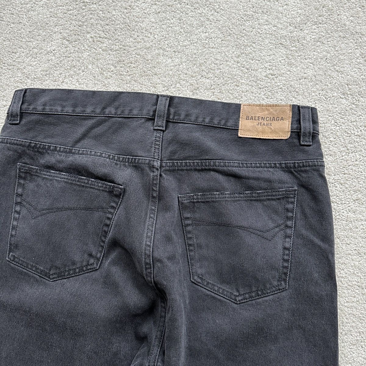 Balenciaga FW22 LOST TAPES SOFT JAPANESE FLARED DENIM Size US 32 / EU 48 - 7 Thumbnail