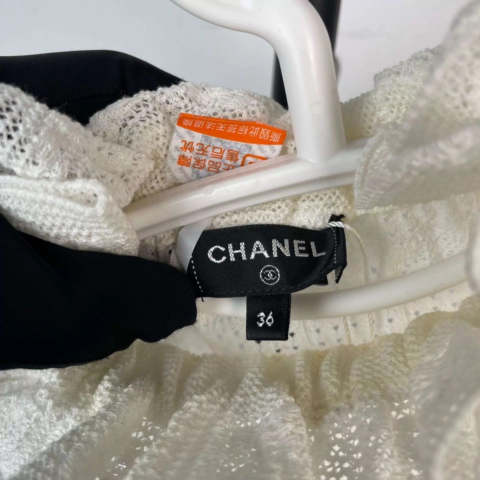 Chanel Chanel lace court knit top 36 Size XS / US 0-2 / IT 36-38 - 4 Thumbnail