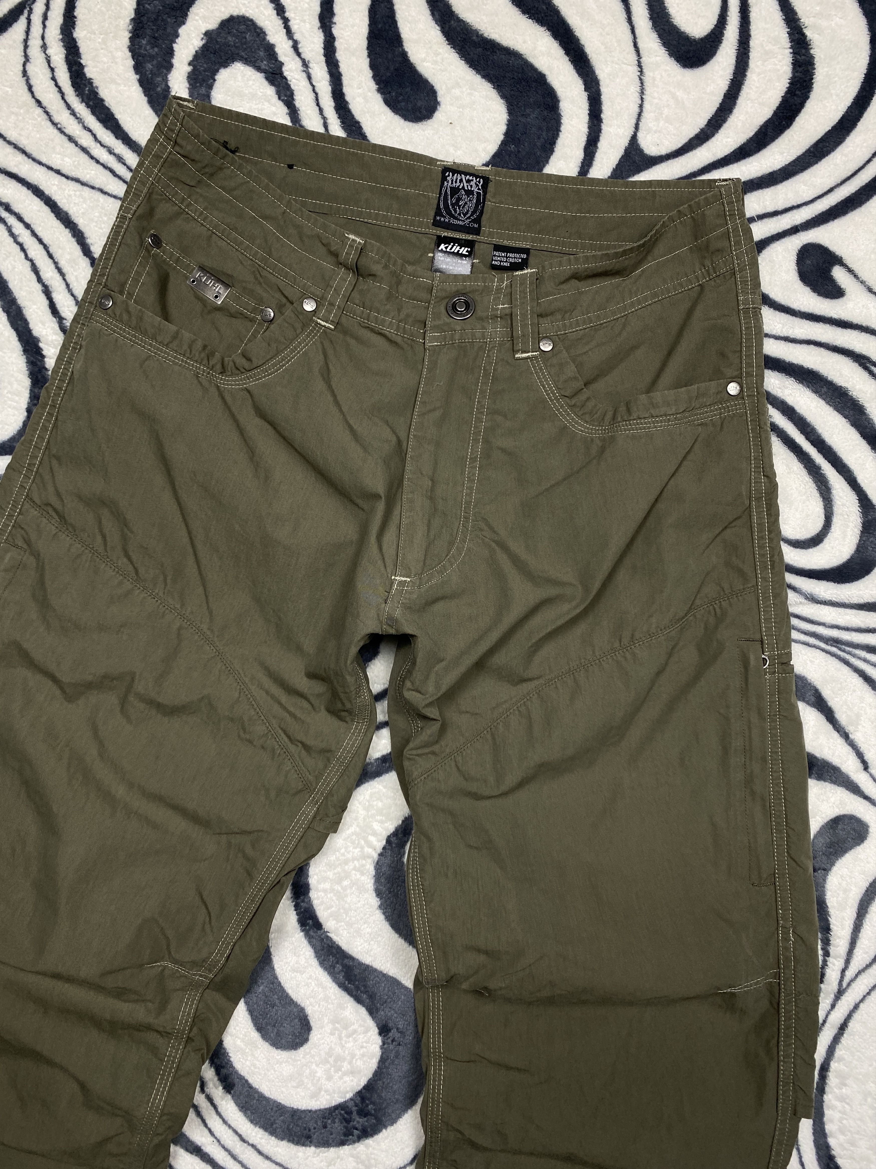 20471120 Kuhl Vintage Outdoor Cargo Pants Y2K Size US 30 / EU 46 - 2 Thumbnail