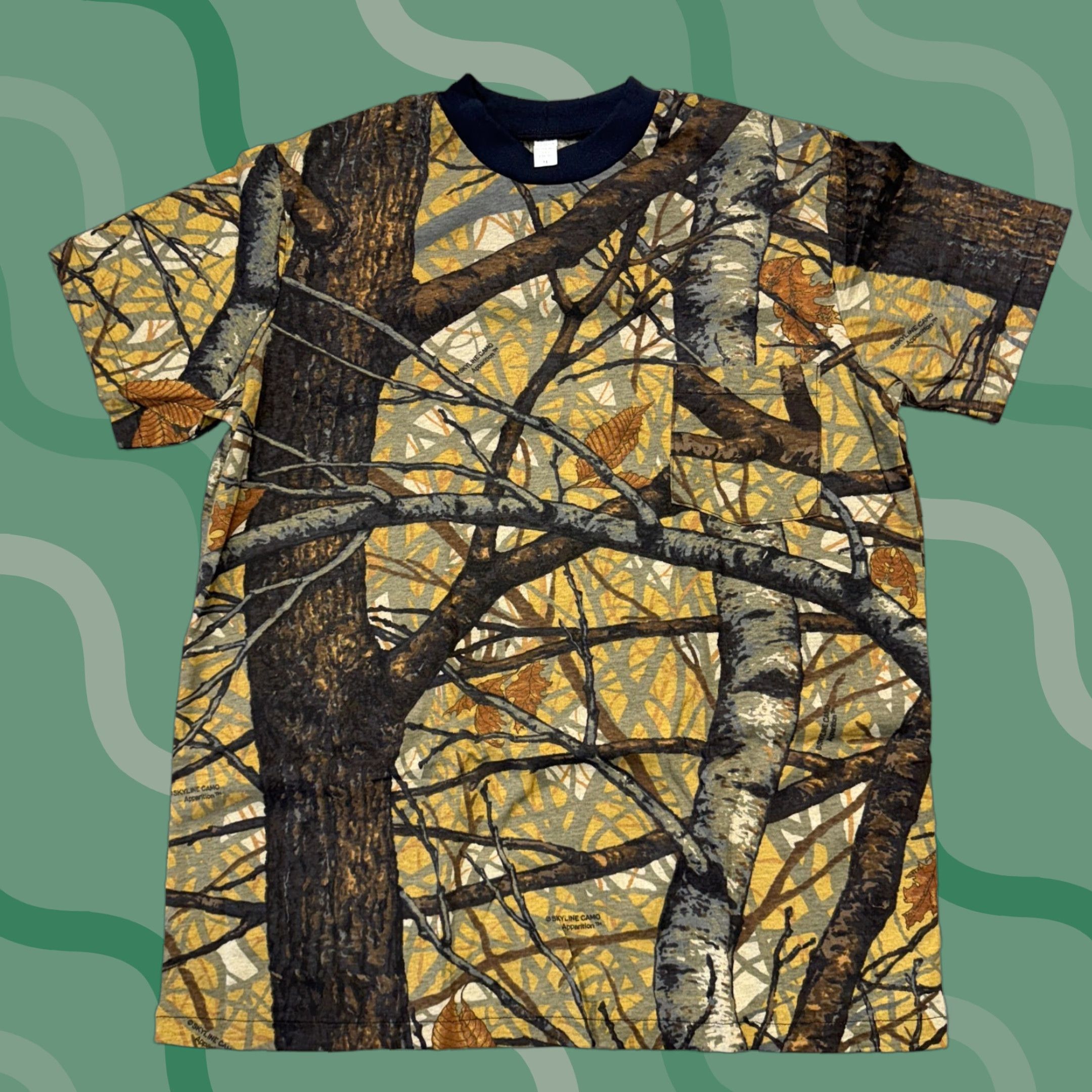 Vintage VINTAGE Mossy Oak Camouflage t shirt Mens XL 90s Hunting Size US XL / EU 56 / 4 - 1 Thumbnail