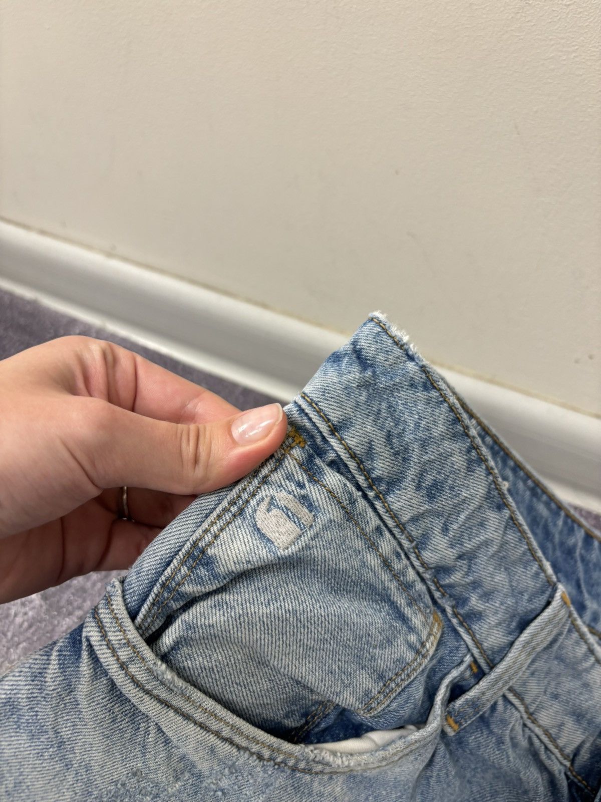 G-Star Vintage G-Star Raw Restored Arc Relaxed Tapered Denim Jeans Size US 32 / EU 48 - 7 Thumbnail