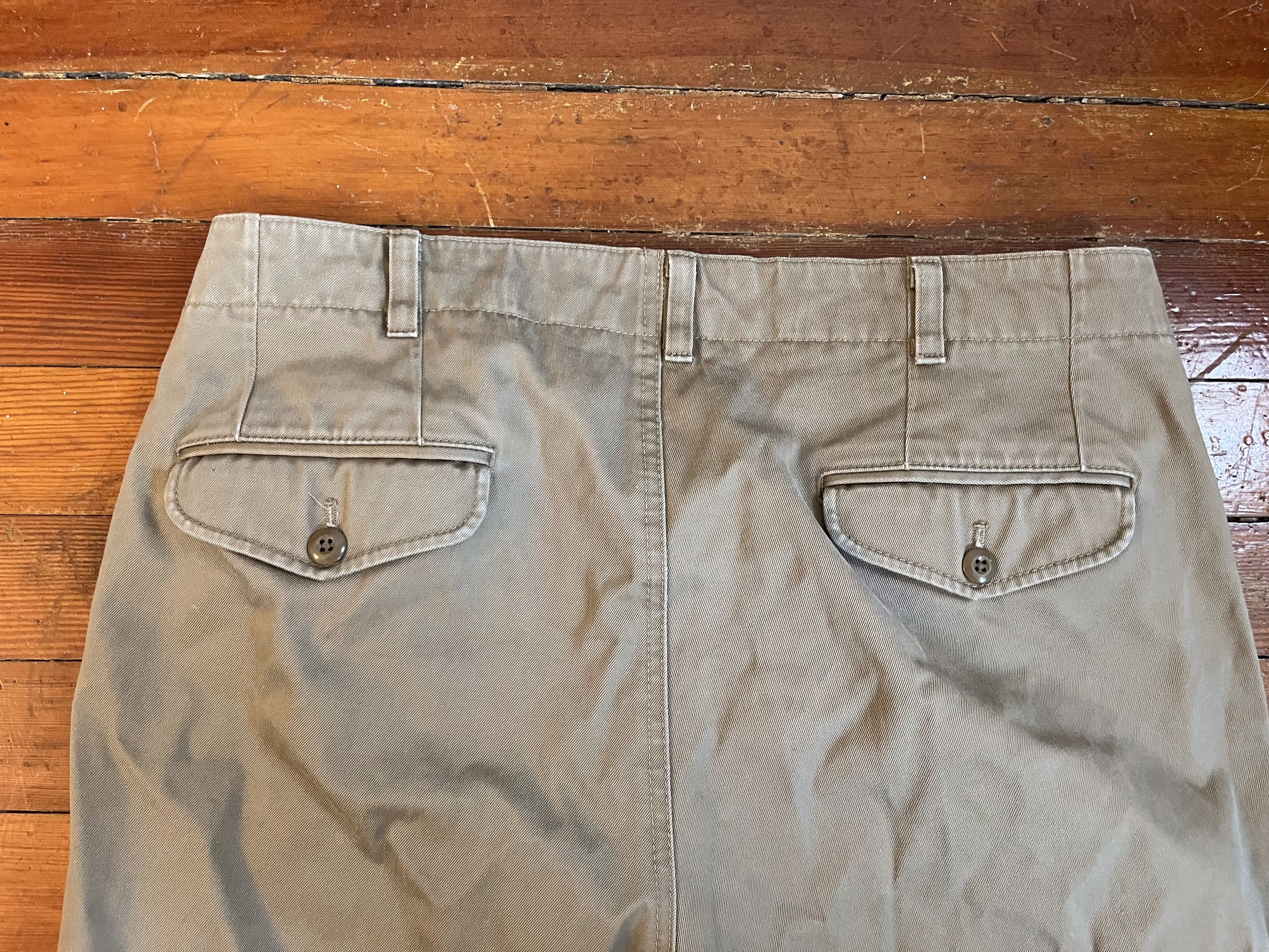 Rubato Officer's Chino in Dark Khaki Size US 32 / EU 48 - 3 Thumbnail