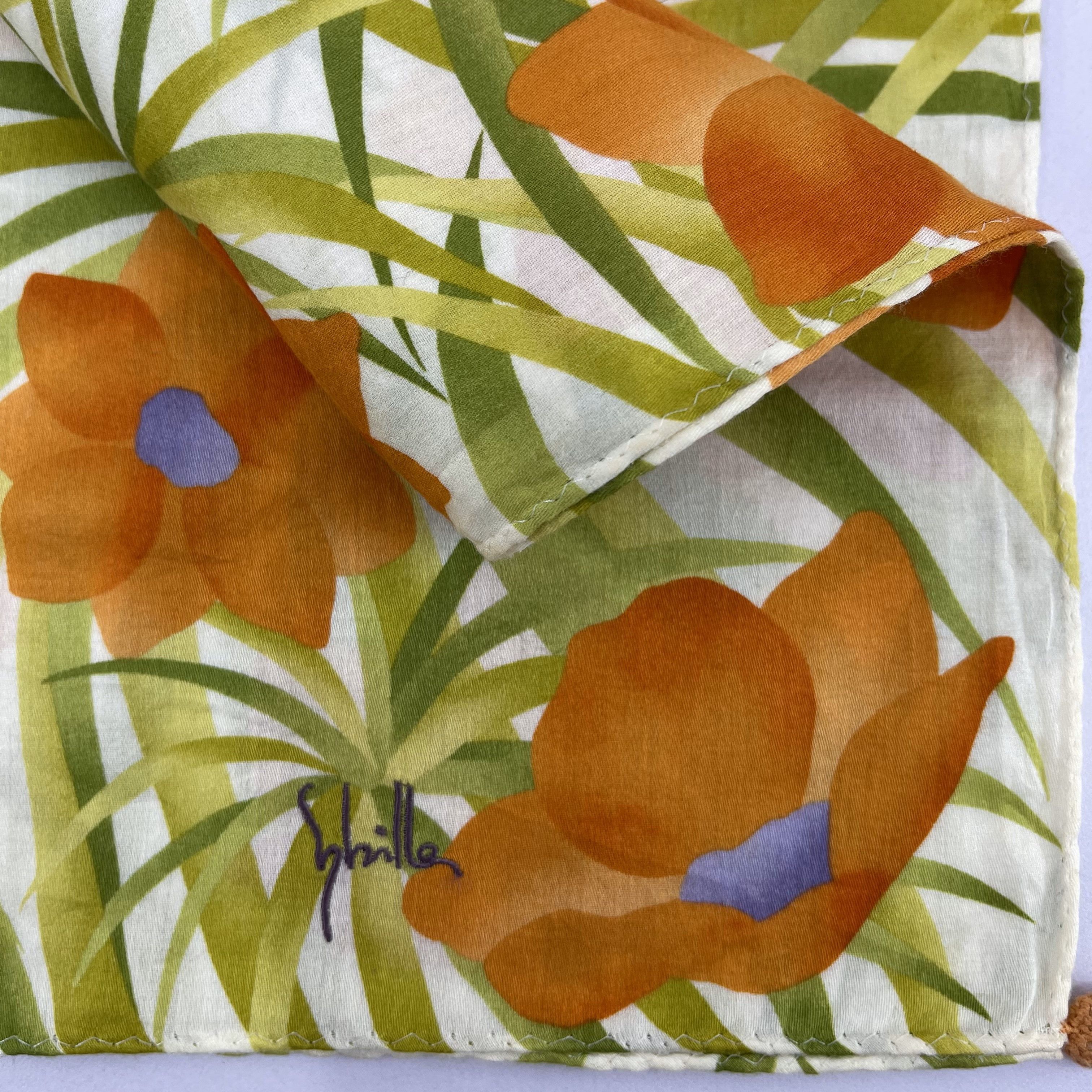 Designer × Vintage Shilla Handkerchief / Neckerchief / Bandana - 4175 Size ONE SIZE - 6 Thumbnail