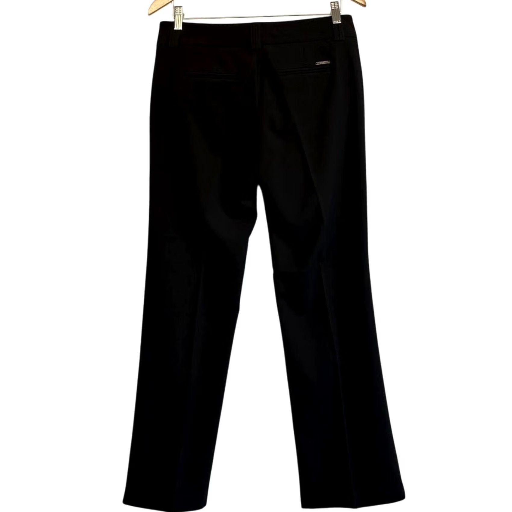 Vintage VINTAGE New York & Company Dress Pants Bootcut Mid Rise Waist 30 Black 4 Womens Pants NWT Stretch Flat Front 32 Inseam Regular 90s Work Size 27" / US 4 / IT 40 - 3 Thumbnail