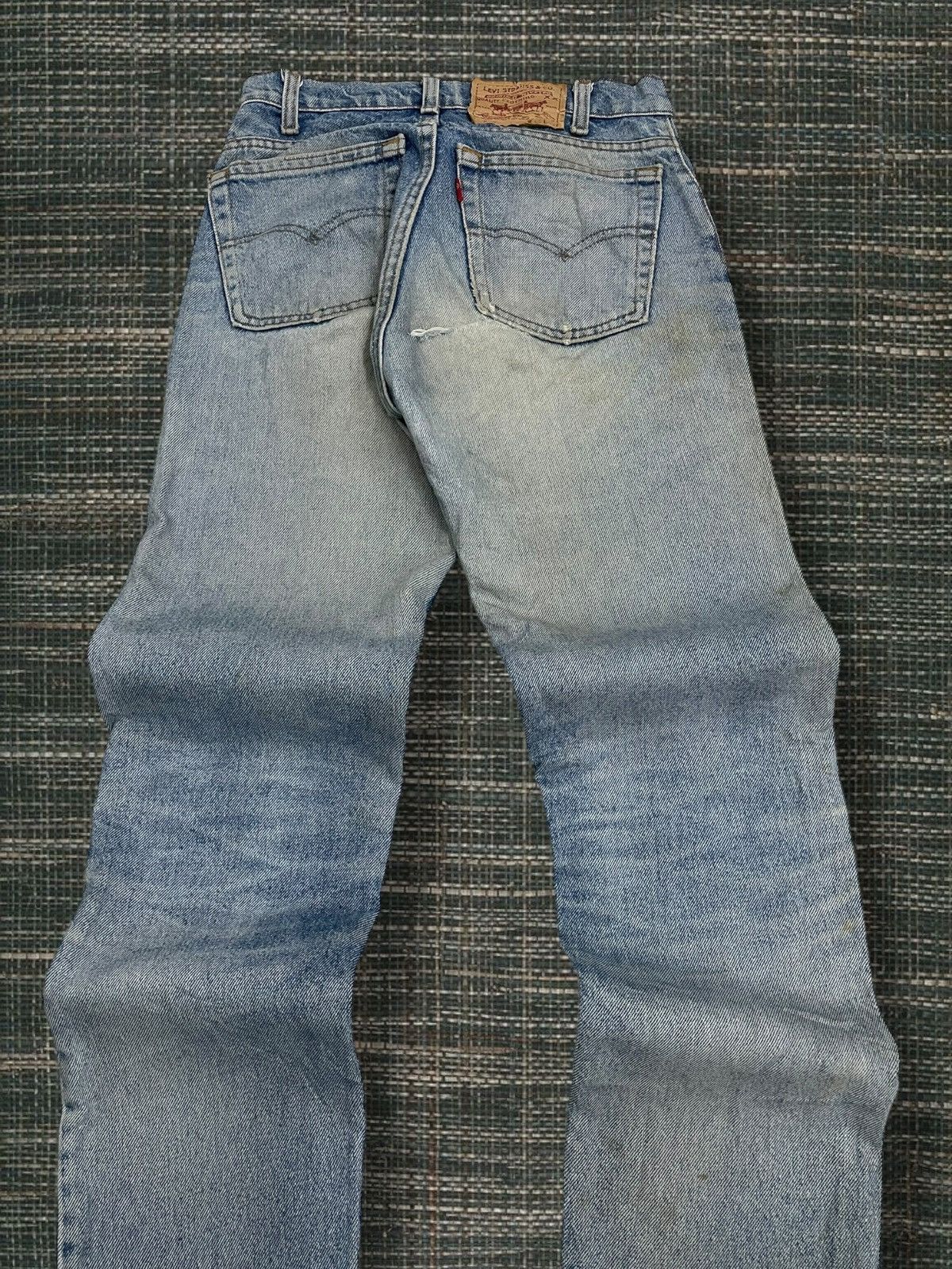 Levi's Vintage Clothing Vintage 1990s Original Designer Levis 505 Distressed Denim Size US 26 / EU 42 - 11 Thumbnail