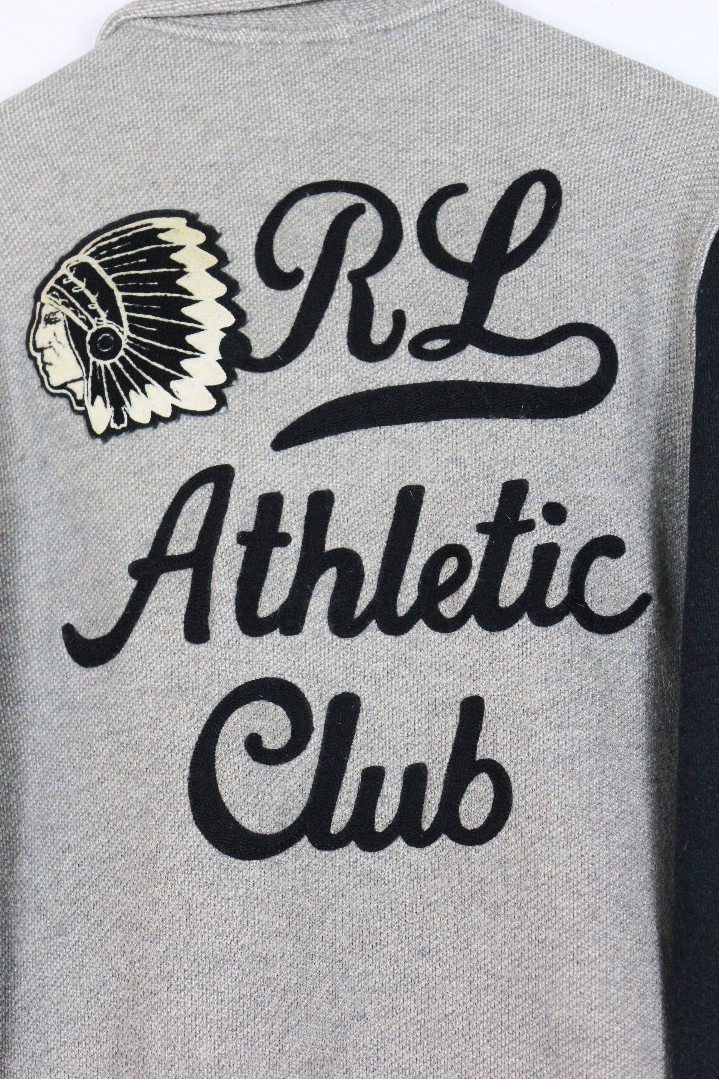 Polo Ralph Lauren Polo Ralph Lauren Athletic Club Native Varsity Sweat Bomber Size US S / EU 44-46 / 1 - 7 Thumbnail