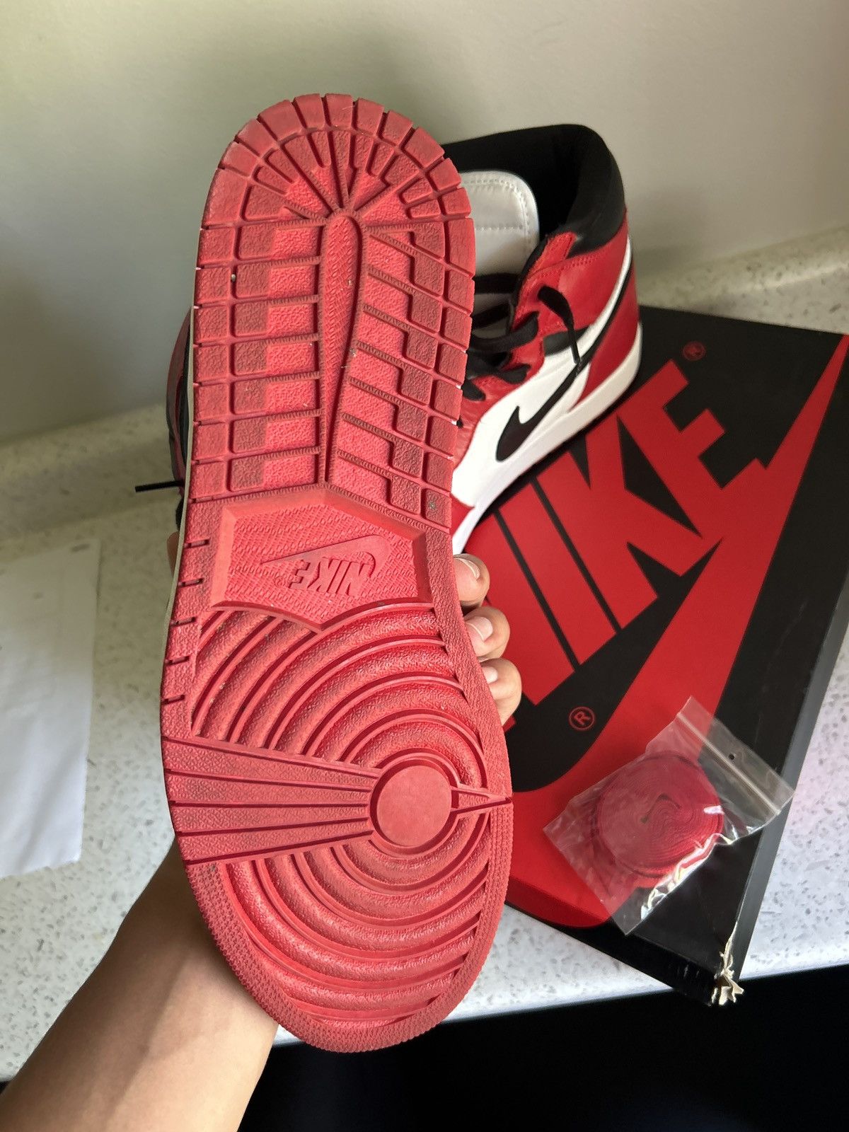 Nike 2018 Air Jordan 1 High OG NRG ‘Homage to Home’ Size US 14 / EU 47 - 6 Thumbnail
