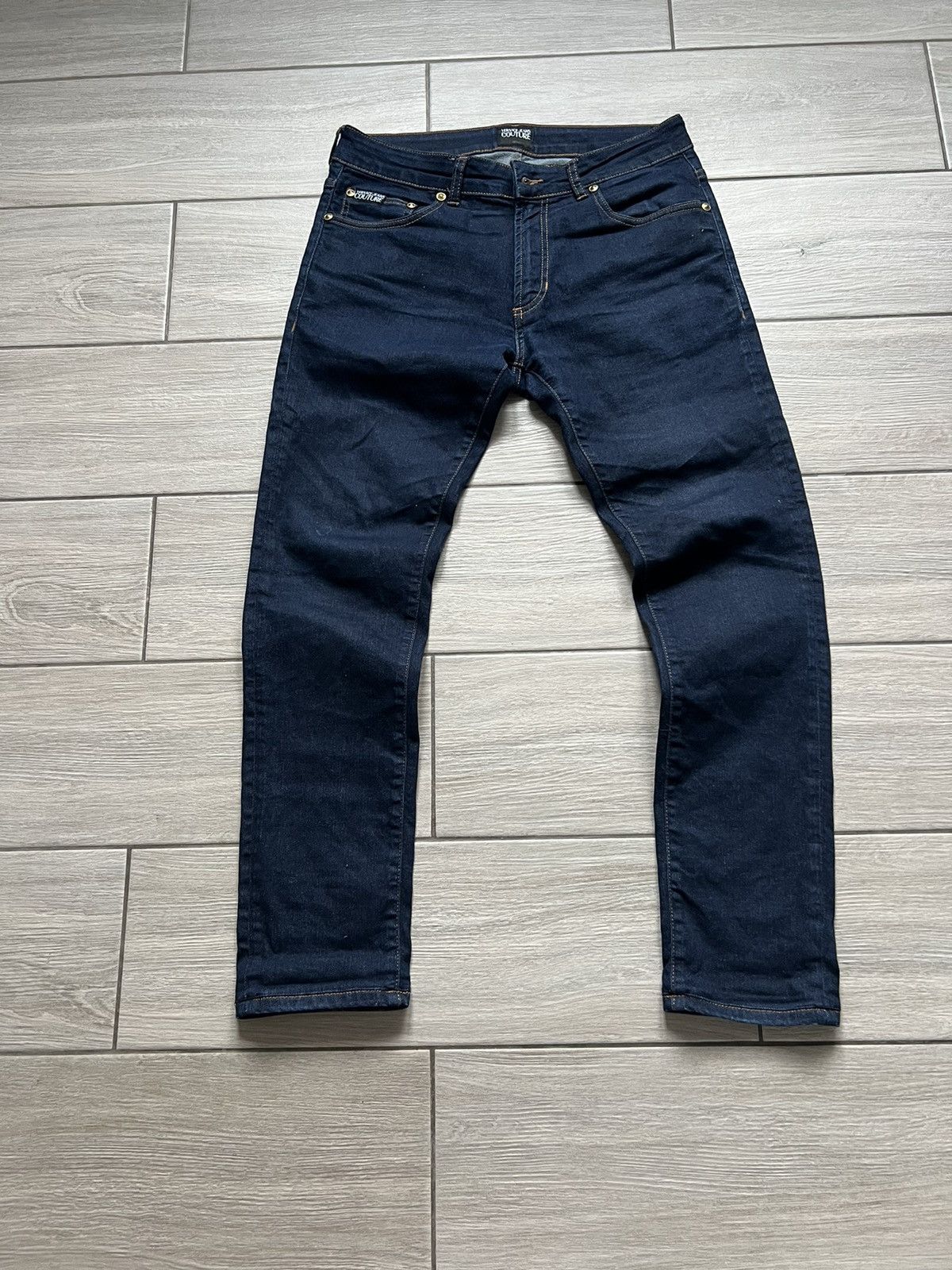 Jean Classic Dark Blue Versace Jeans Couture Pants 32 Size Size US 32 / EU 48 - 12 Thumbnail