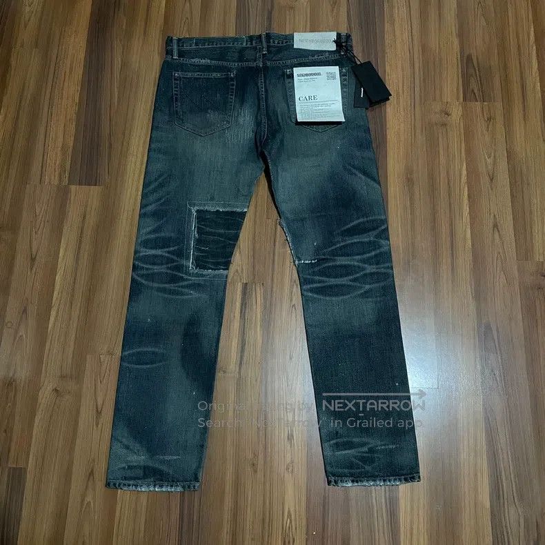 Neighborhood Neighborhood size XL Quiet Sailor King Denim Pants Size US 27 - 2 Thumbnail