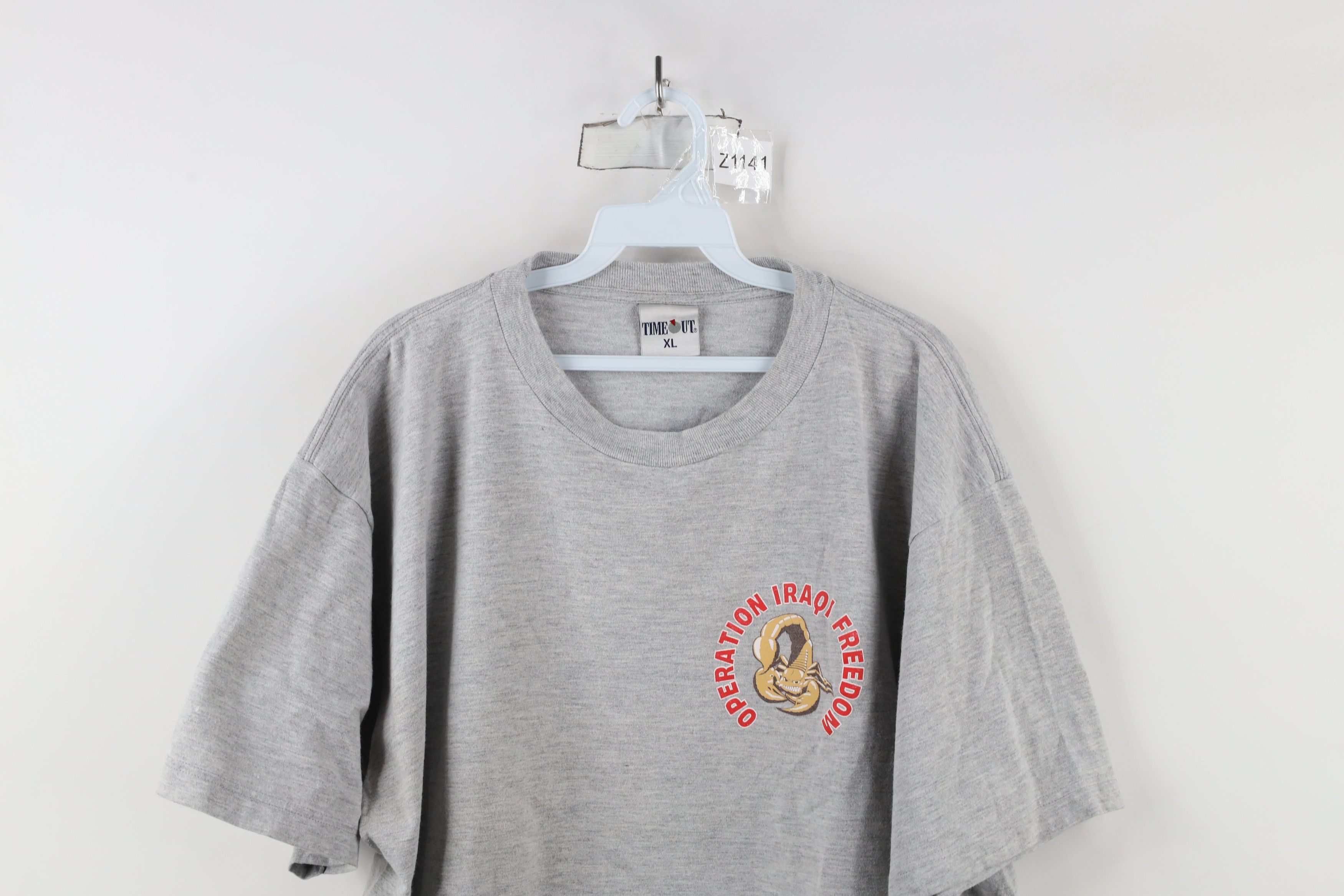 Vintage Vintage Y2K 2003 Freedom Scorpion Let Freedom Sting T-Shirt Size US XL / EU 56 / 4 - 2 Thumbnail