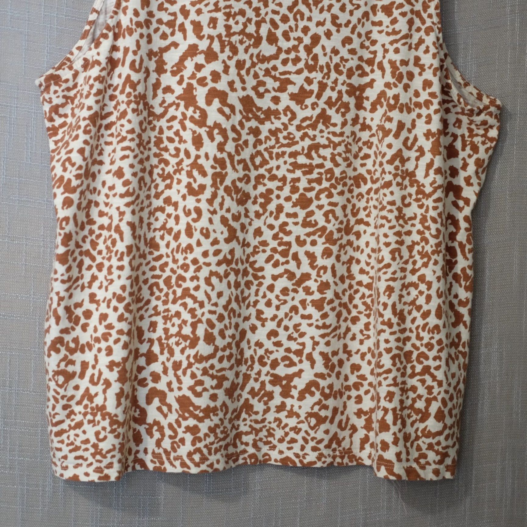 Vintage Maurices Tank Top Womens L Cheetah Print Stretch Lightweight V-Neck Pullover Casual Best Quality Shirt Size L / US 10 / IT 46 - 6 Thumbnail