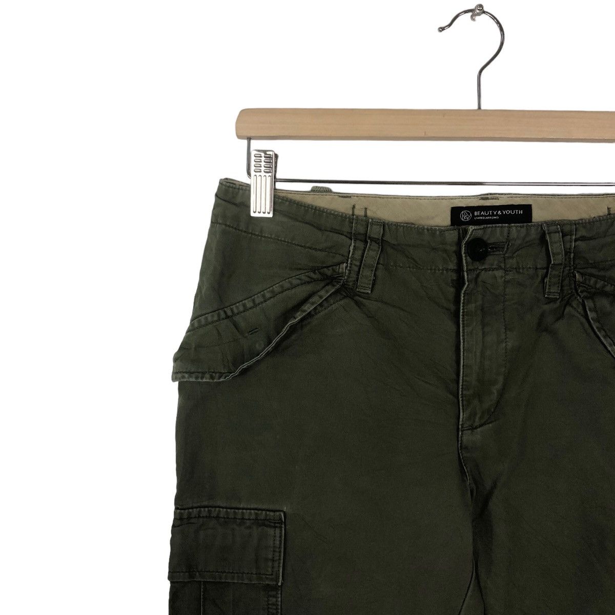 BEAUTY&YOUTH 🔥MILITARY DESIGN CARGO PANTS BEAUTY & YOUTH JAPAN Size US 28 / EU 44 - 5 Thumbnail