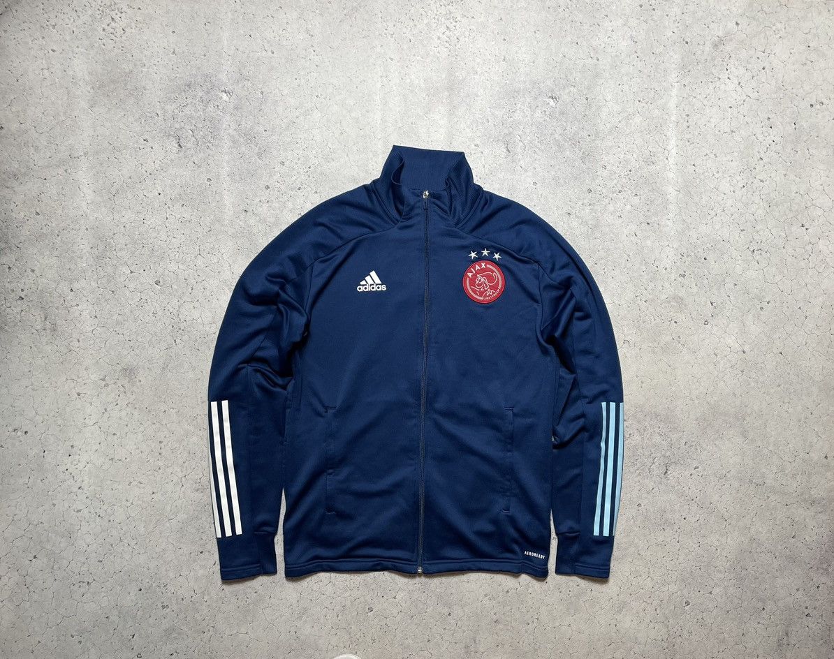 Adidas Football Track Suit Adidas FC Ajax Jacket And Pants Y2K Size US L / EU 52-54 / 3 - 2 Thumbnail