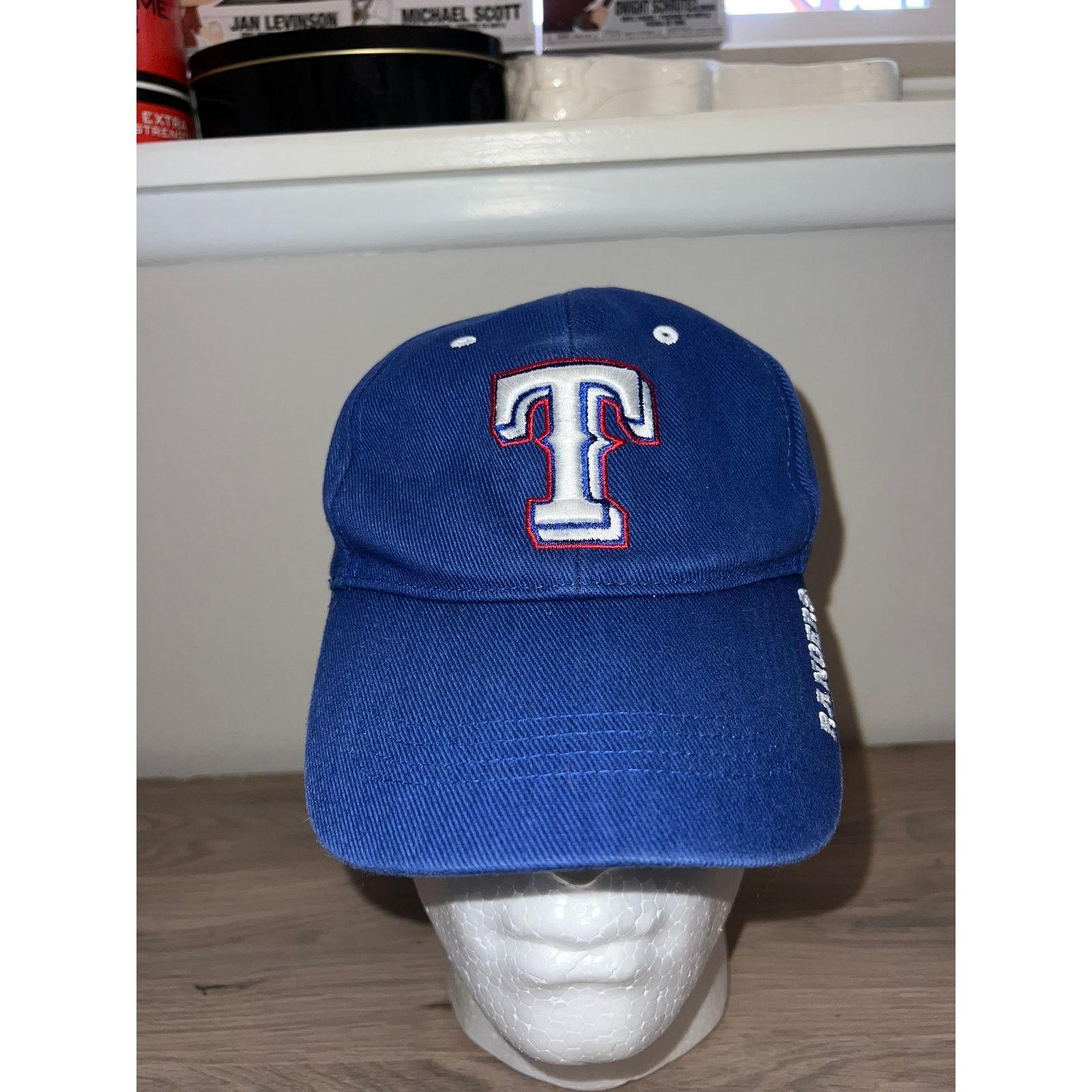 MLB MLB Texas Rangers Hat Baseball Blue Cap Headwear Fan OS Size ONE SIZE - 1 Thumbnail