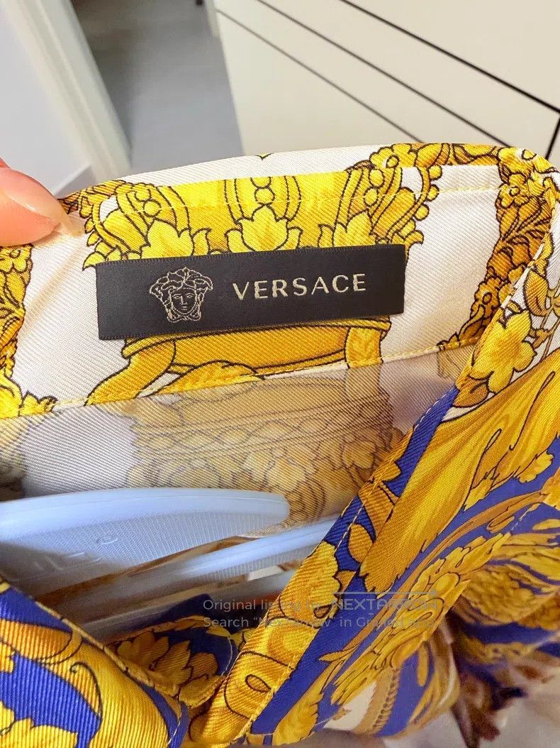 Versace Versace Baroque print shirt Size US S / EU 44-46 / 1 - 7 Thumbnail