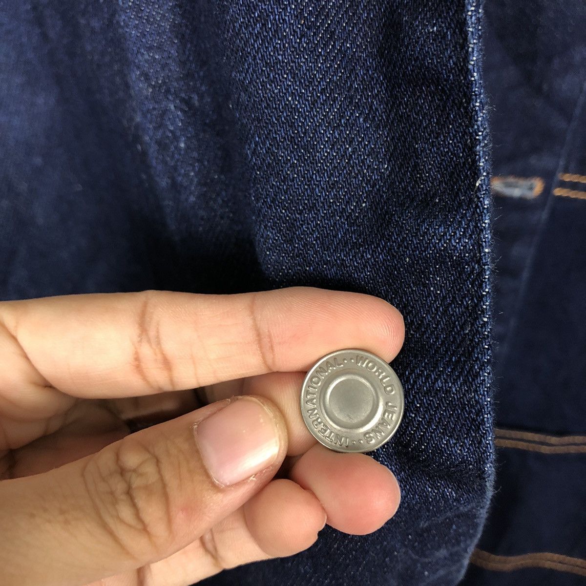 Japanese Brand 📌Vintage Indigo Denim Work Jacket Unbranded Issey Miyake Size US L / EU 52-54 / 3 - 18 Thumbnail