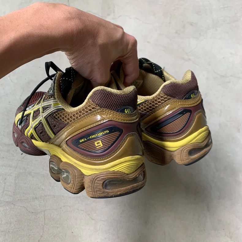 Kiko Kostadinov KIKO KOSTADINOV gel-nimbus 9 ub3-s Brown Yellow Sports Sho Size US 7 / EU 40 - 5 Thumbnail
