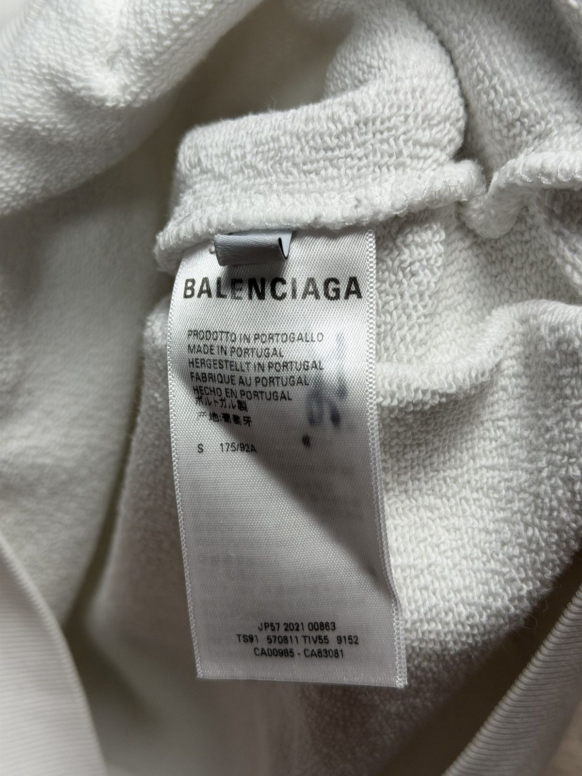 Balenciaga Balenciaga logo hoodie Size US S / EU 44-46 / 1 - 6 Thumbnail