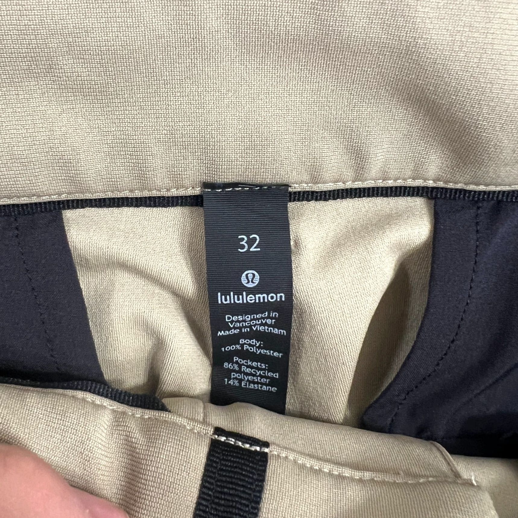 Lululemon Lululemon Commission Shorts Men 32 Tan Warpstreme Golf 11” LM7A83S Size US 32 / EU 48 - 6 Thumbnail