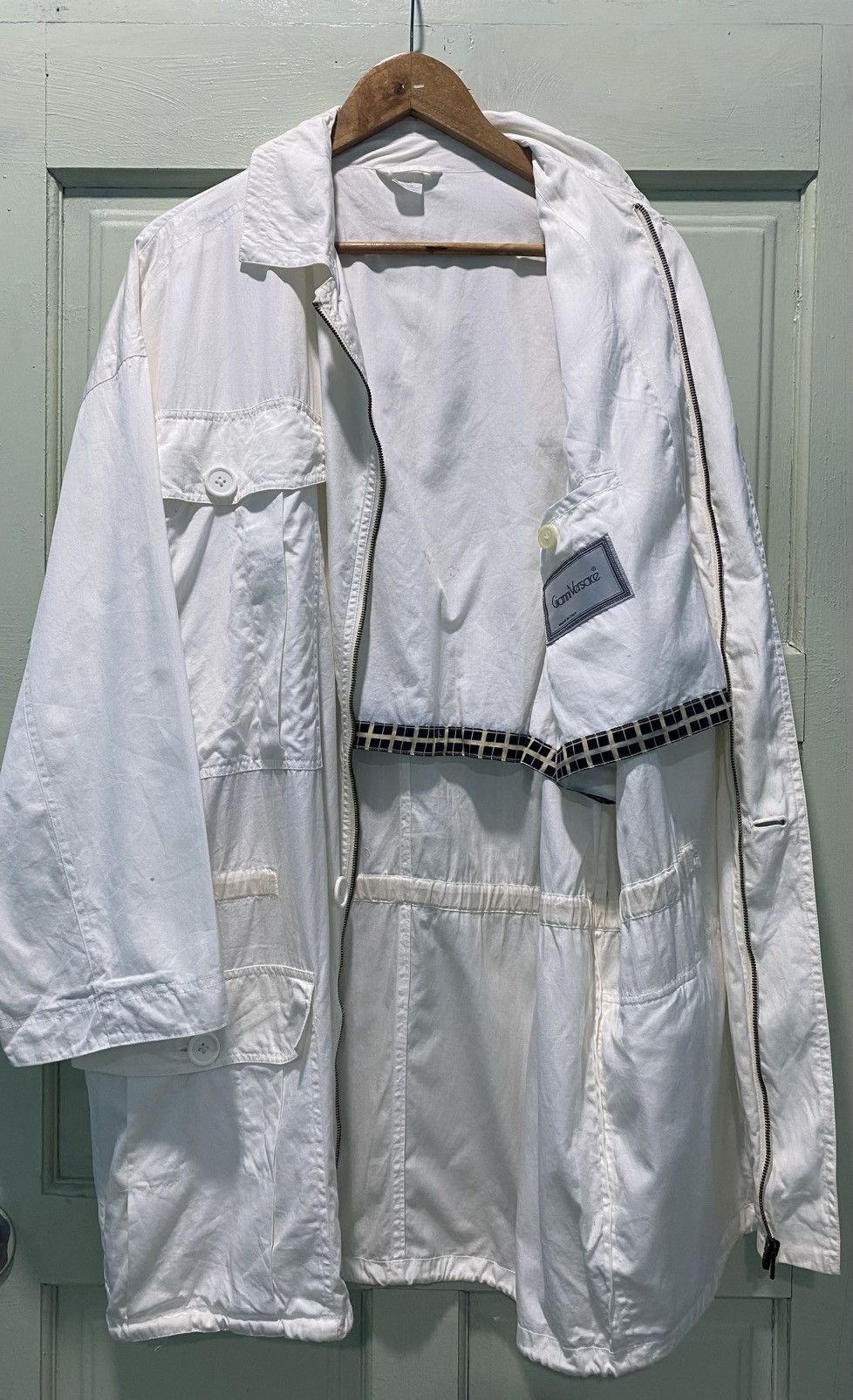 Versace Vintage 80s Gianni Versace Cargo 4 Pocket Cotton Size US L / EU 52-54 / 3 - 3 Thumbnail