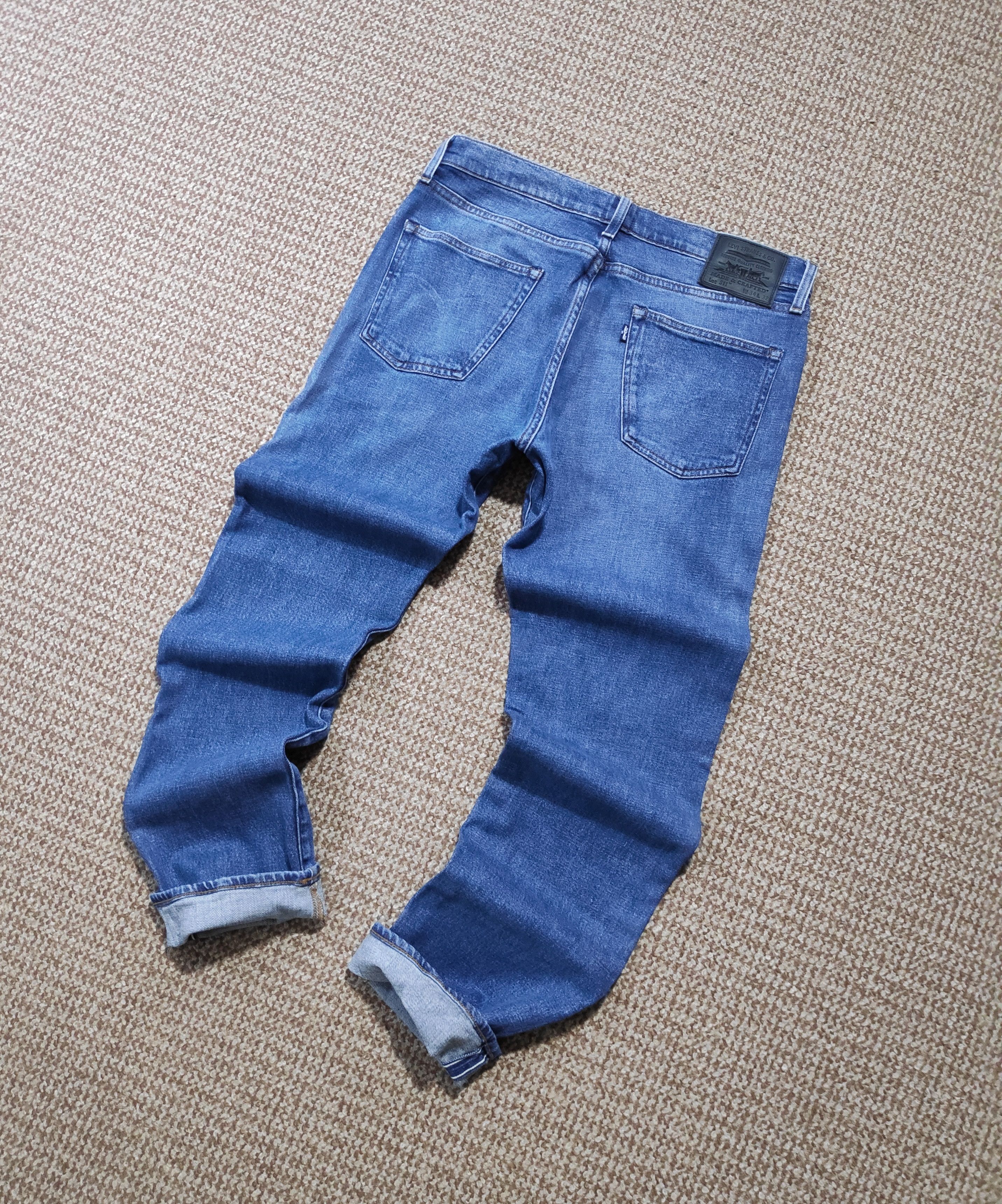 新品 Levi's MADE&CRAFTED w36 511 Made In Japan 511™ Slim Fit Selvedge Men's Jeans - Dark Wash