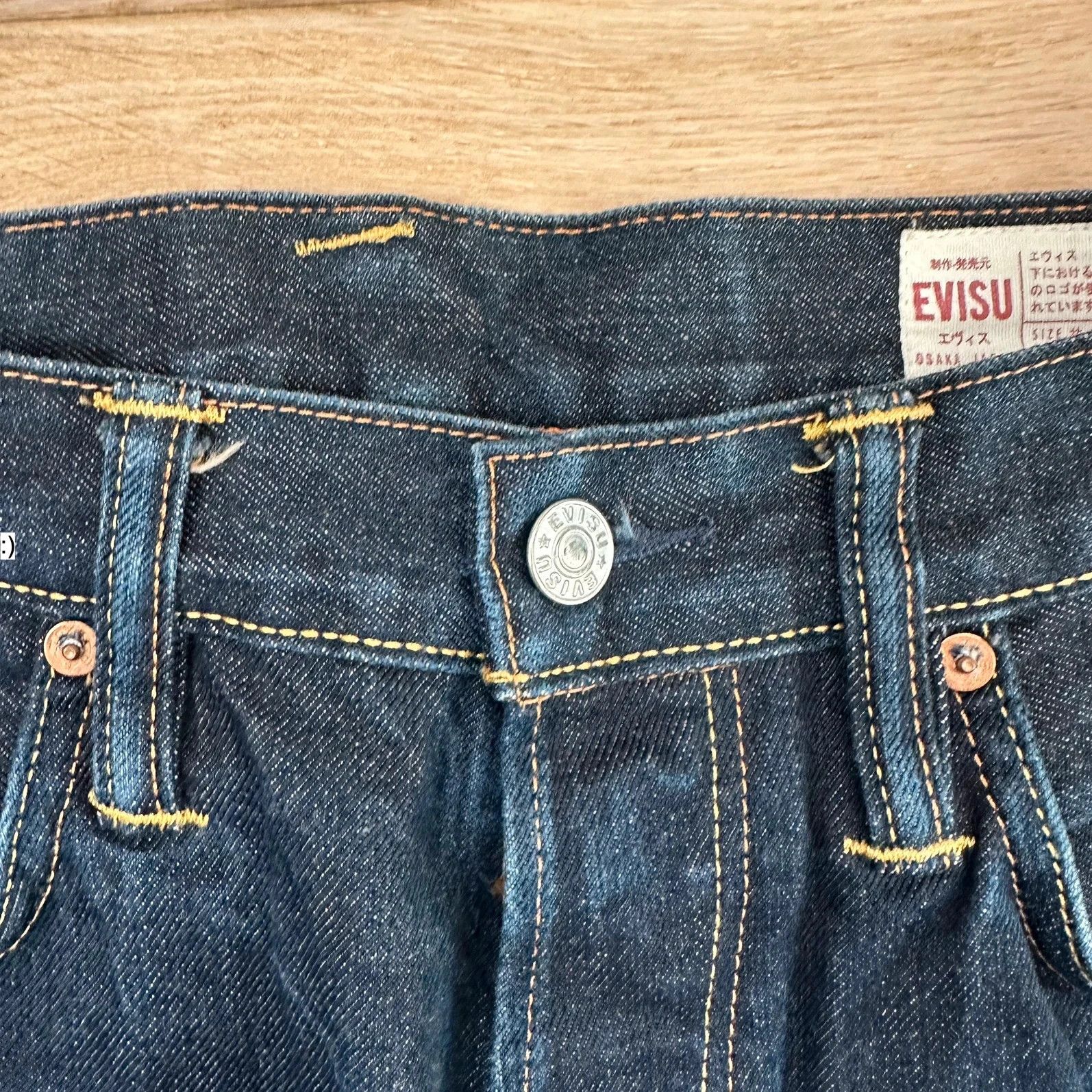 Evisu Jeans Evisu Daicock Lot 2000 Embroidery Red Size US 30 / EU 46 - 5 Thumbnail