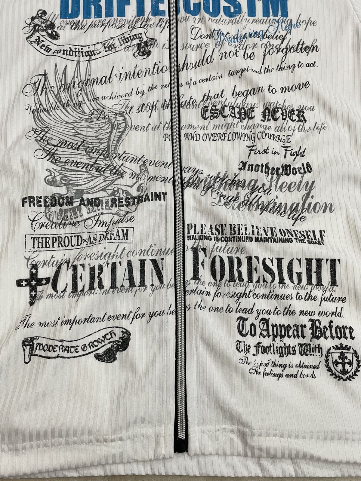 14th Addiction White Affliction Life Bondage Poem Gothic Emo Hoodie Size US M / EU 48-50 / 2 - 9 Thumbnail