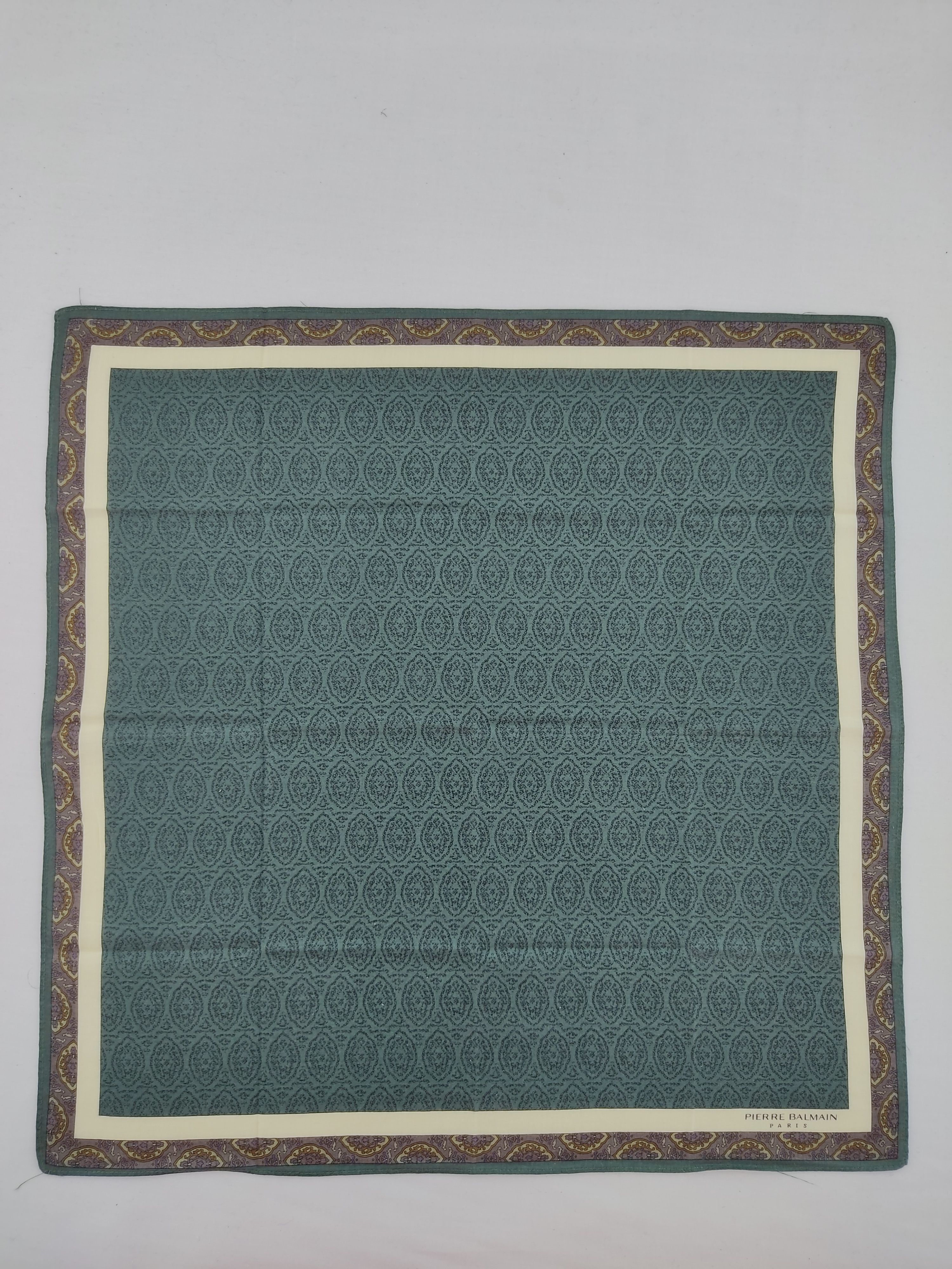 Pierre Balmain × Vintage Vintage Pierre Balmain Handkerchief / Neckwear / Bandana Size ONE SIZE - 3 Thumbnail