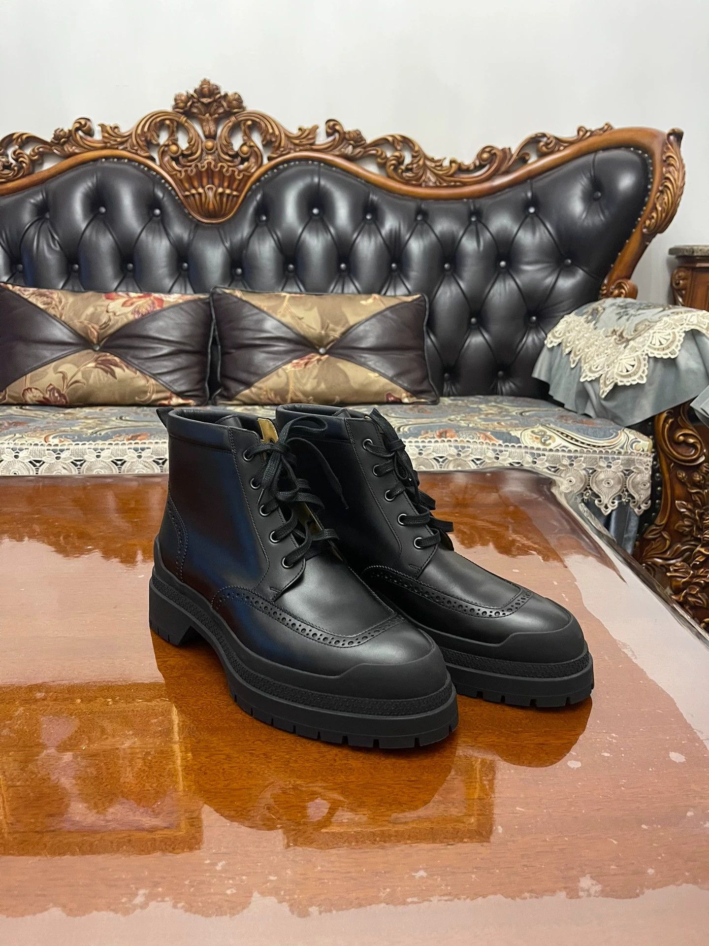Hermes Hermes Men's Classic Mid-Calf Calfskin 42 Unworn Size US 9 / EU 42 - 3 Thumbnail