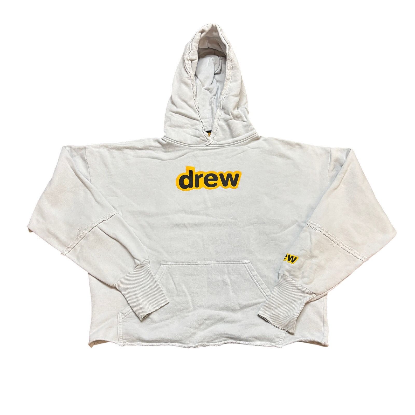 Drew House × Justin Bieber Drew House Secret Logo Hoodie | Grailed