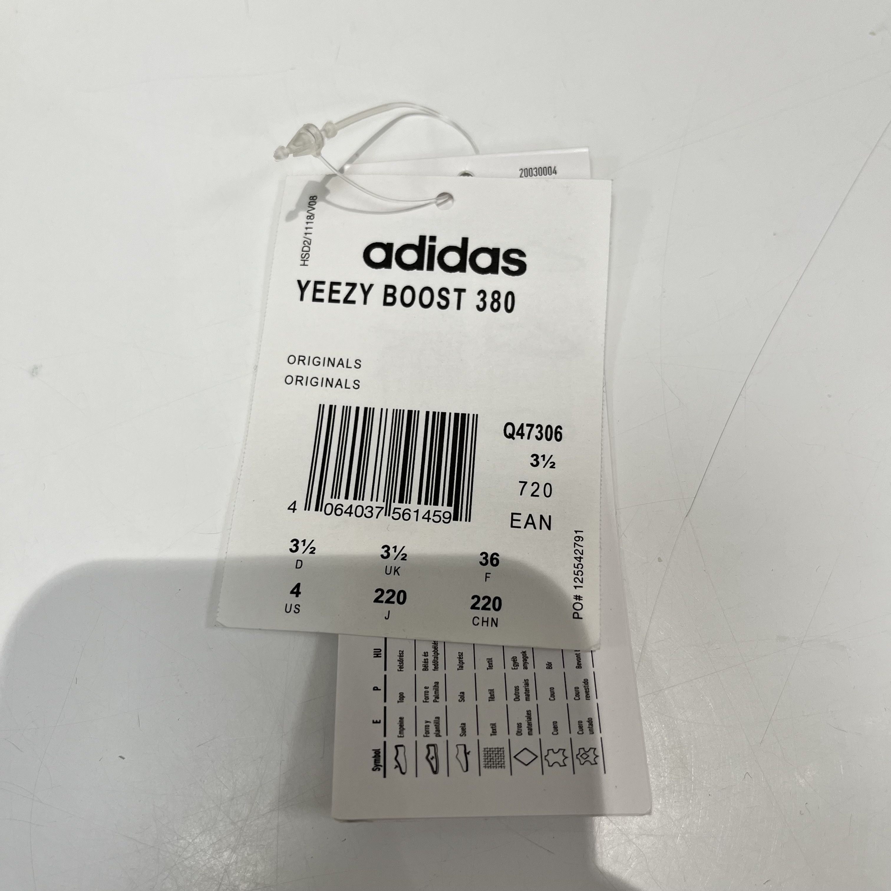 Adidas Adidas Yeezy Boost 380 Blue Oat Size US 5 / EU 37 - 14 Thumbnail