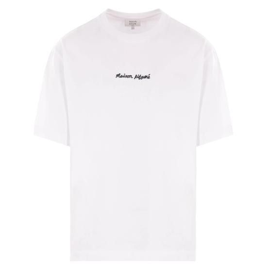 Maison Kitsune MAISON KITSUNE Men T-Shirts OM00122KJ0119 WHITE Size US S / EU 44-46 / 1 - 1 Thumbnail