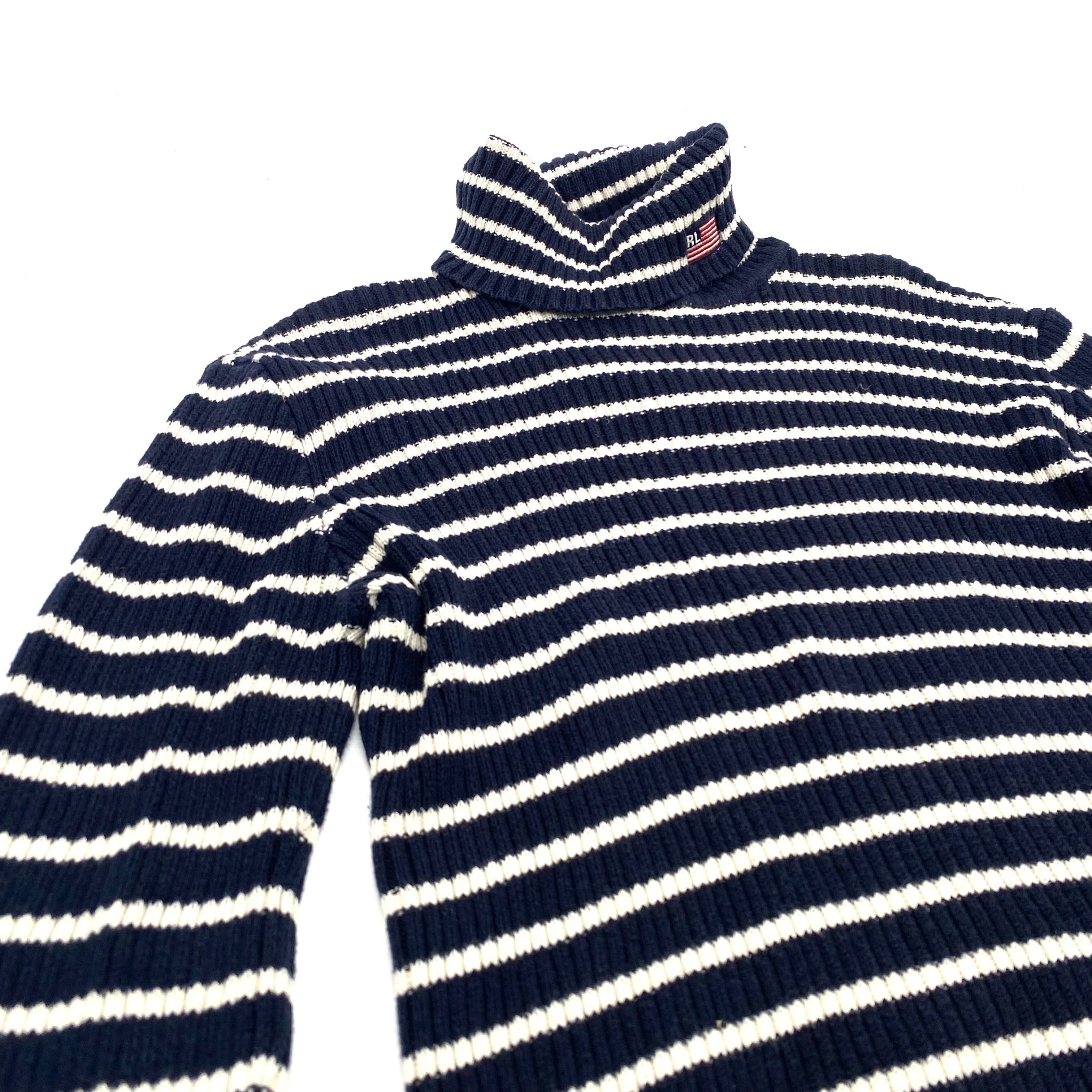 Polo Ralph Lauren Vintage Ralph Lauen Polo Jeans Stripe Knit Sweater Size US S / EU 44-46 / 1 - 3 Thumbnail