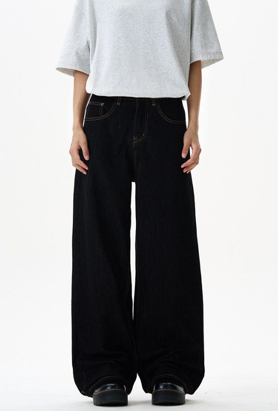 Japanese Brand Men's American straight-leg retro wide-leg jeans y2k Size US 32 / EU 48 - 1 Thumbnail
